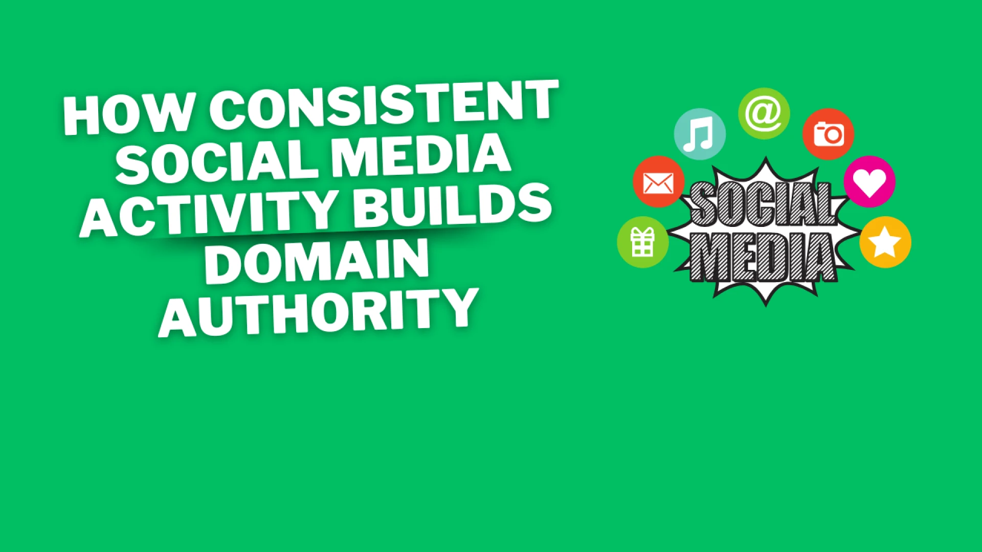 How Consistent Social Media Activity Builds Domain Authority