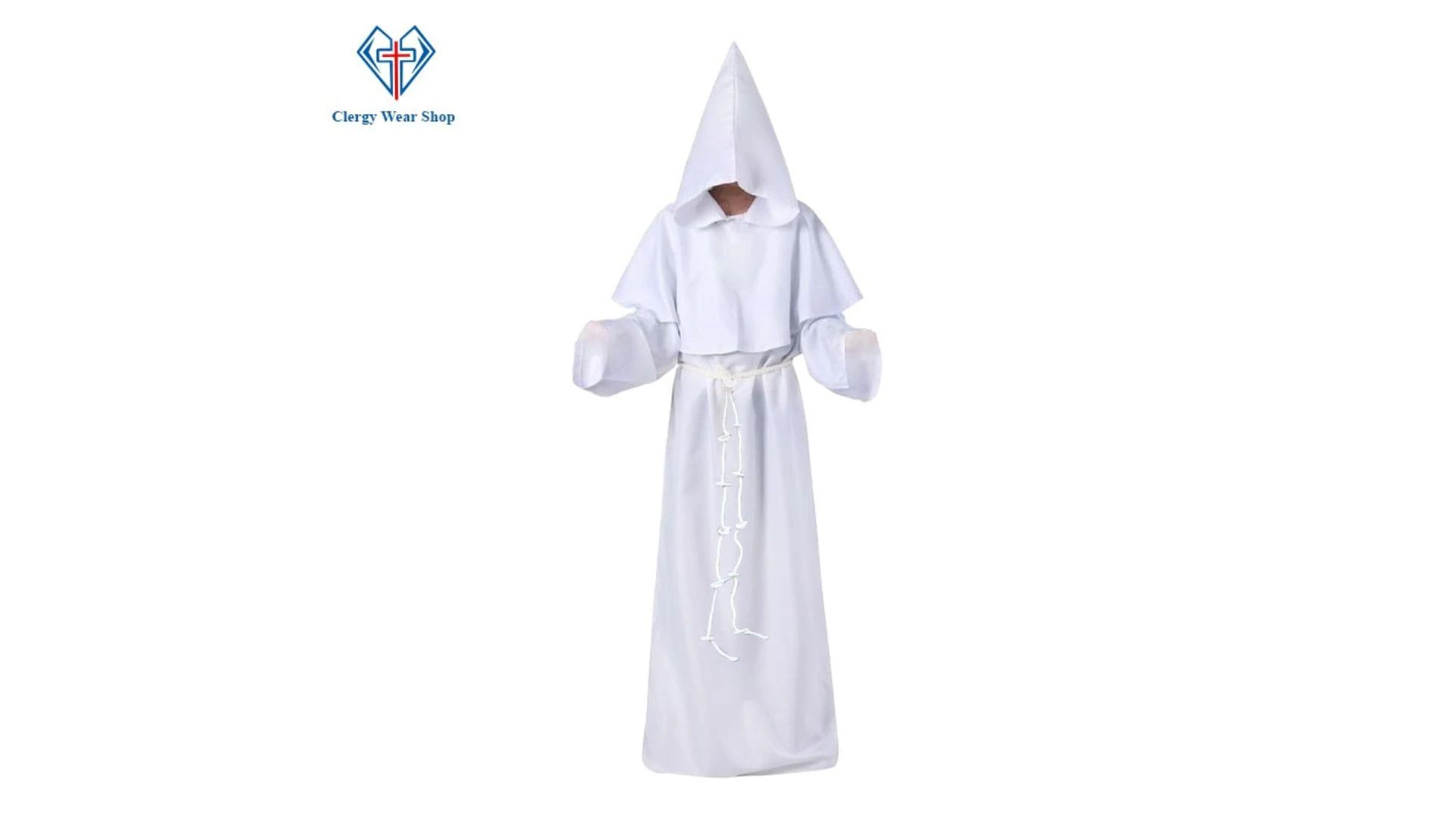Walk in Humility with Authentic White Monk Robes