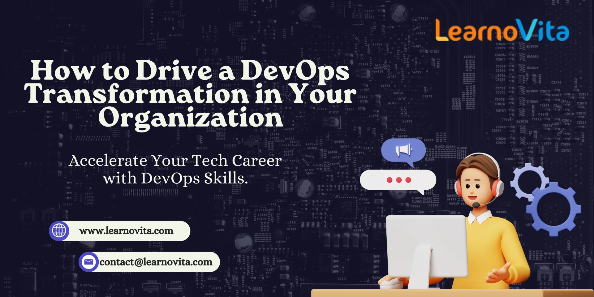 How to Take the Lead in Your Company's DevOps Transformation