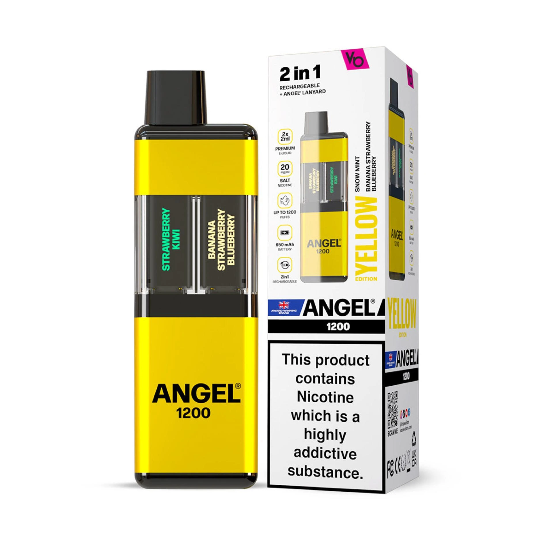 Angel 1200 Kit Wholesale UK and Elux Legend Nic Bulk Buy at Unique Distribution