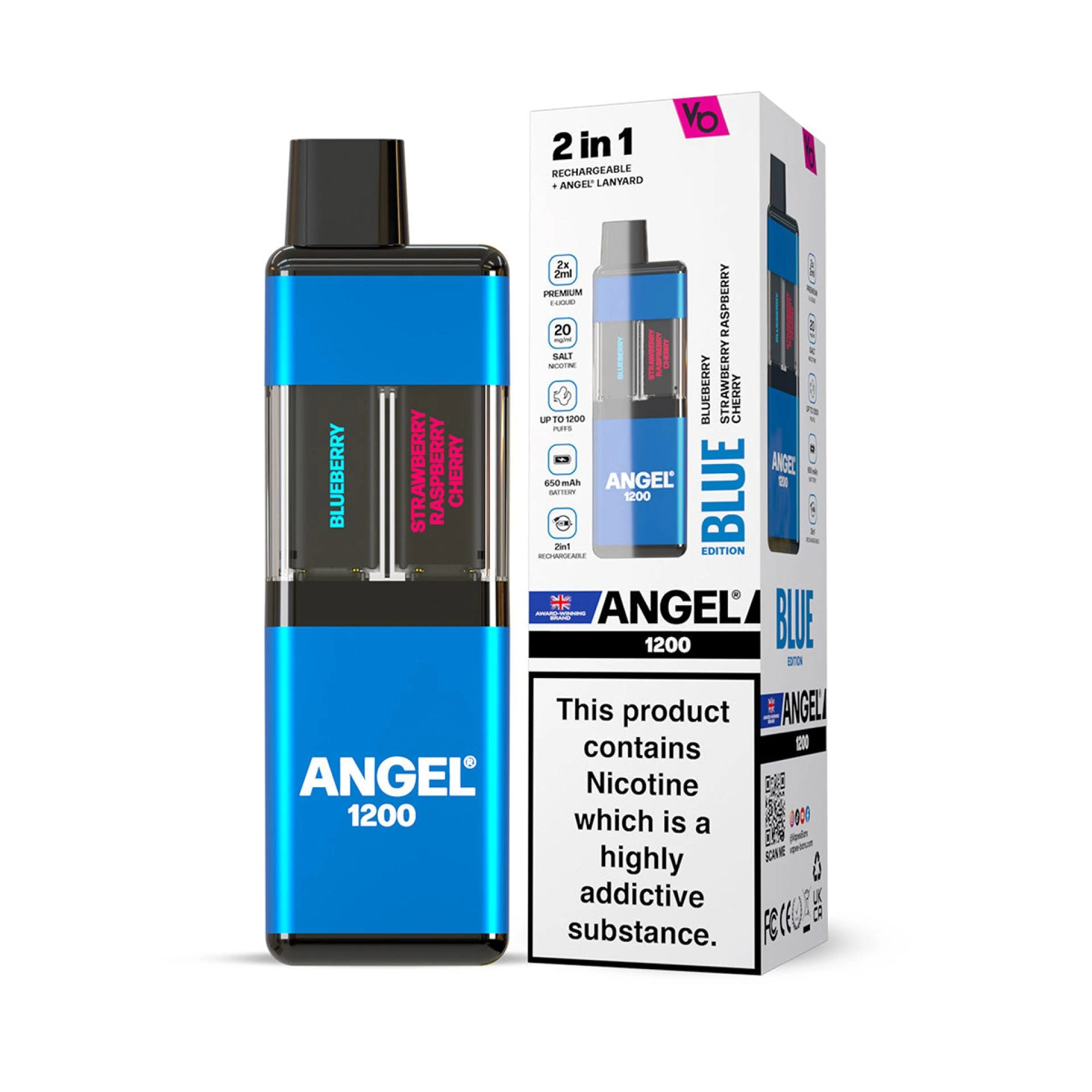 Angel 1200 Kit Wholesale UK and Elux Legend Nic Bulk Buy at Unique Distribution