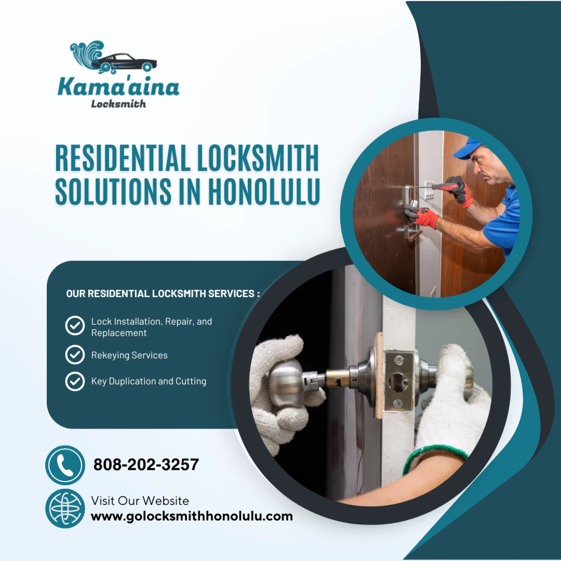 Trusted Residential Locksmith Services in Honolulu – Secure Your Home with Kamaaina Locksmith