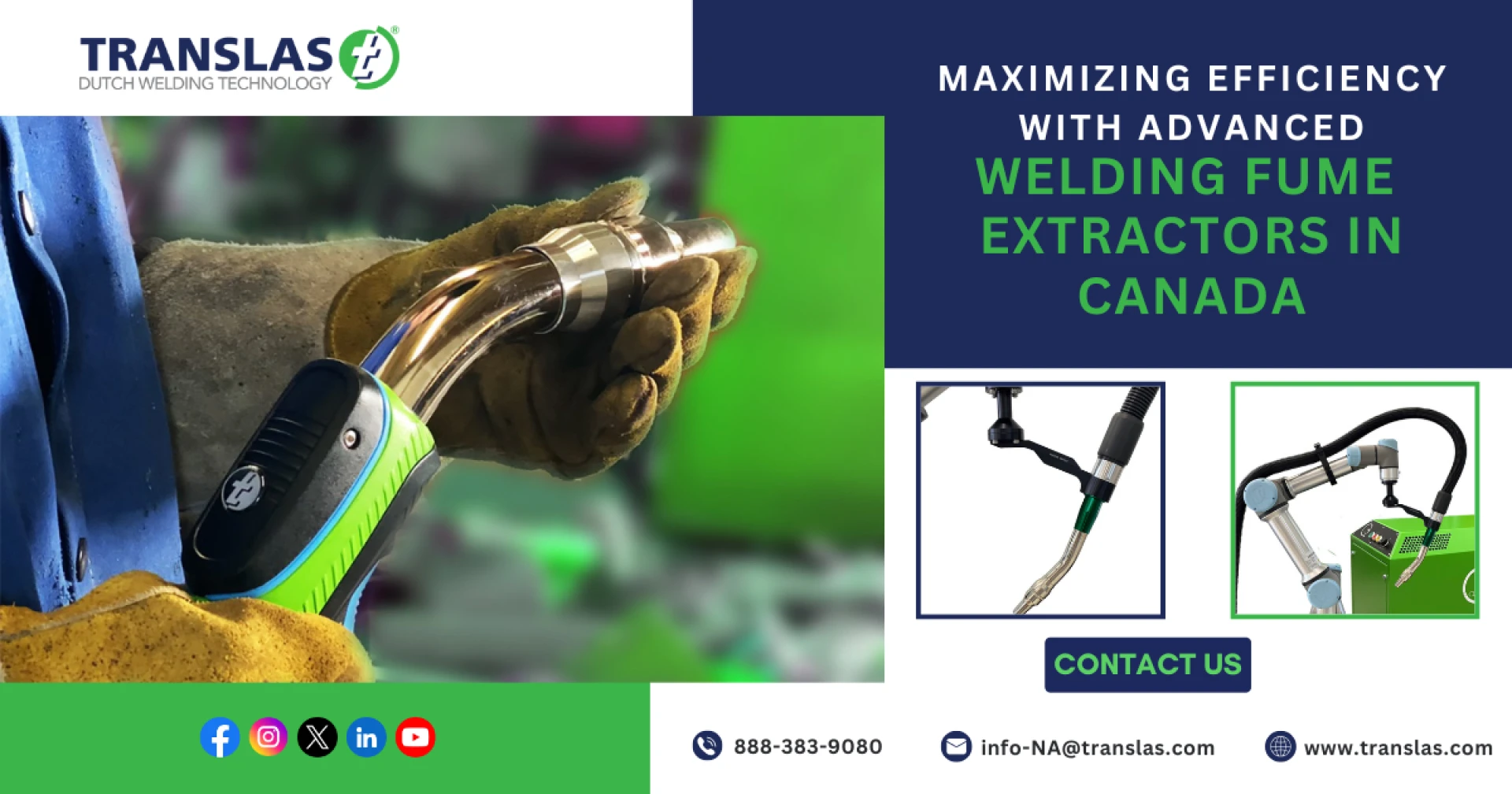 Maximizing Efficiency with Advanced Welding Fume Extractors in Canada