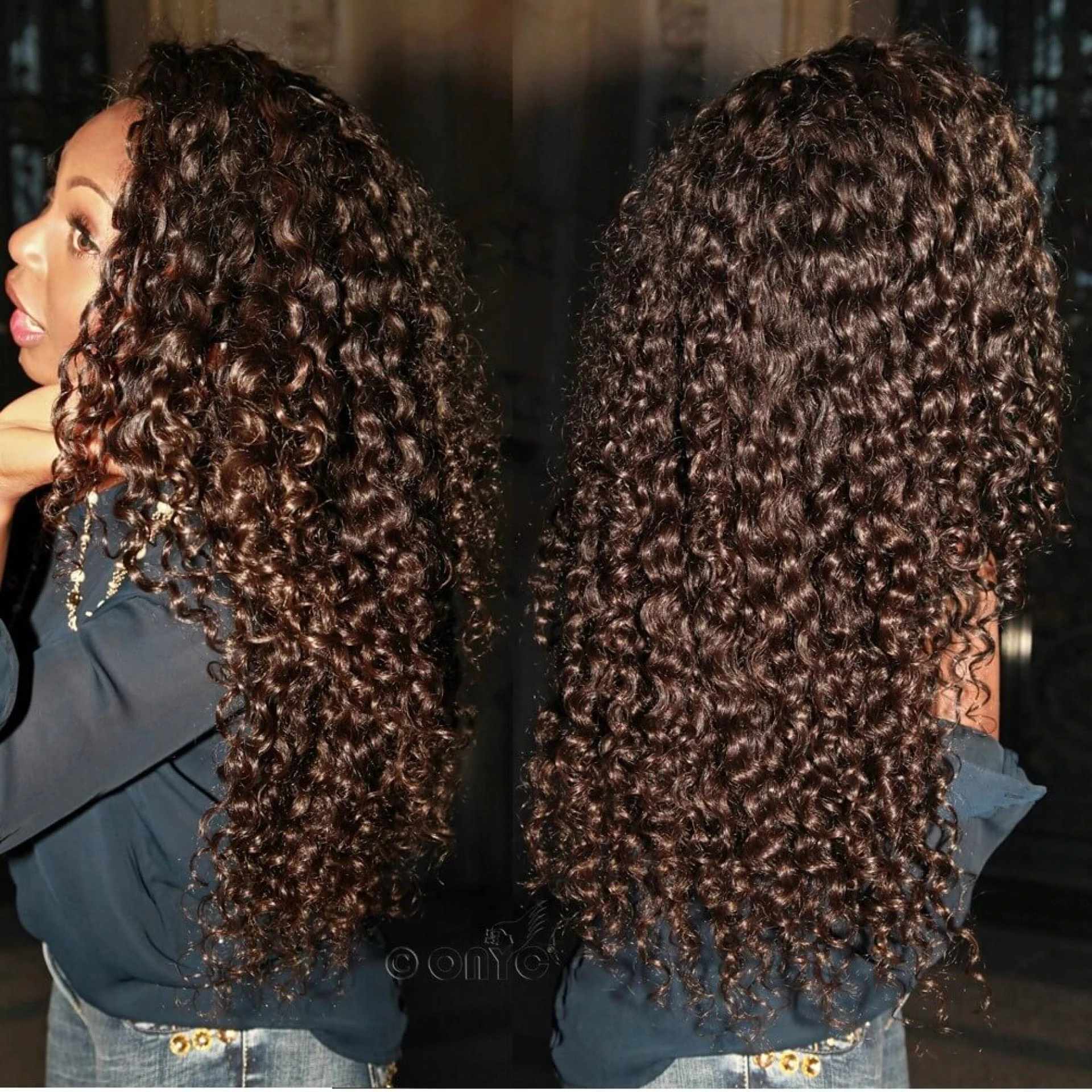 High-End Texture Showdown: Smooth Wefts vs. Defined Curls in Everyday Hair Solutions