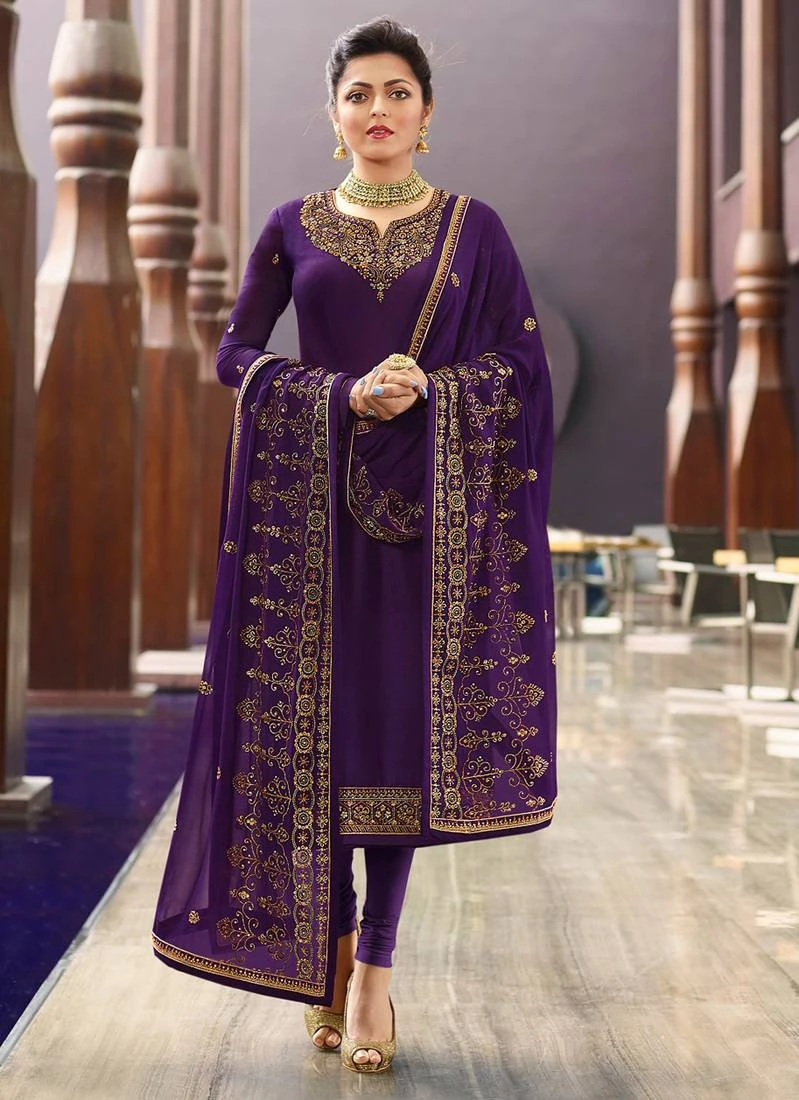 Churidar Suits An Elegant and Comfortable Ethnic Wear