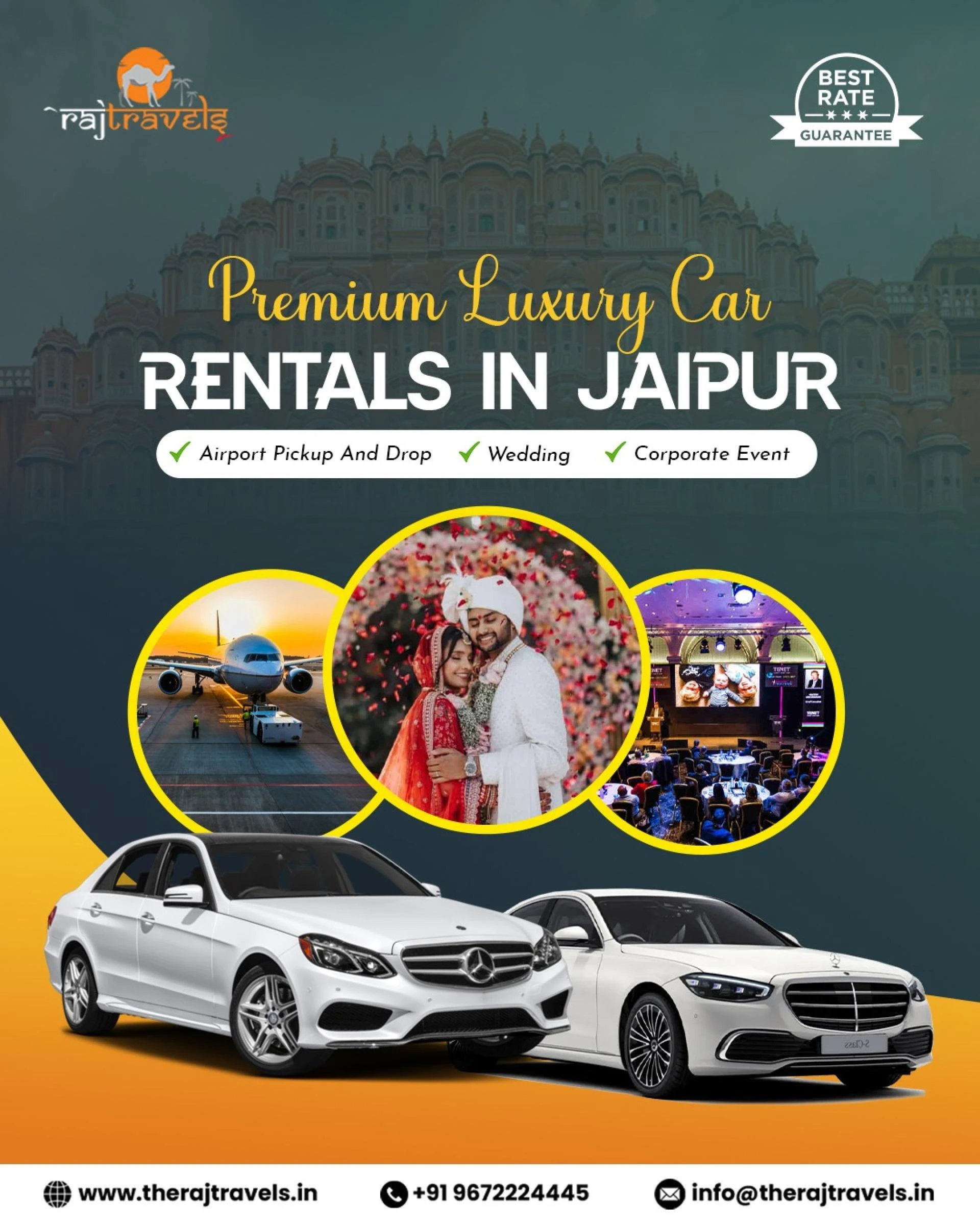 Raj Travels – Your Trusted Choice for Cab Services in Jaipur