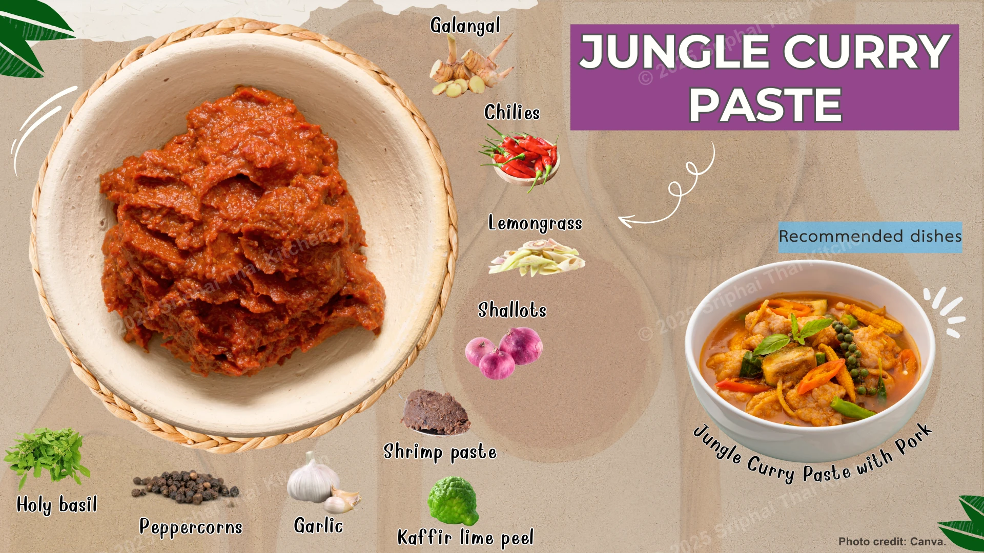 Get to Know 7 Essential Thai Curry Pastes - Sriphai Thai Kitchen  