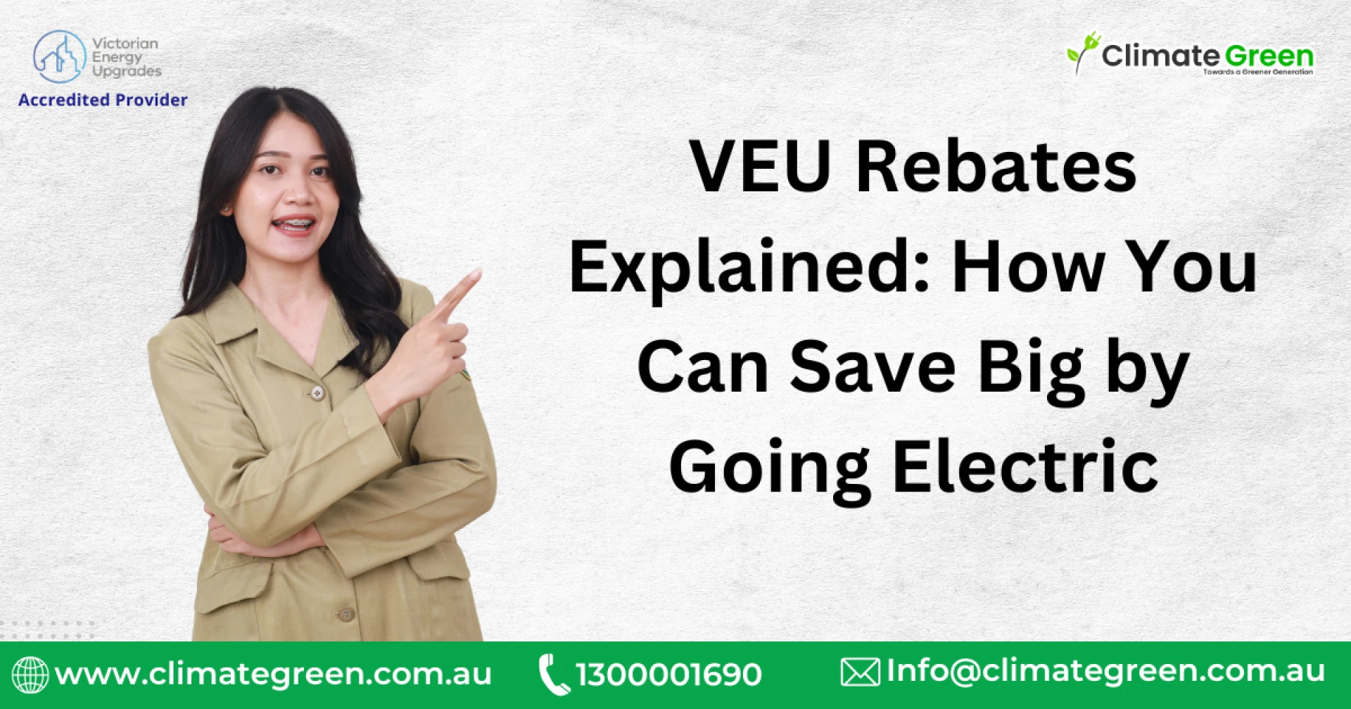 Unlock Big Savings with VEU Rebates: Go Electric with Climate Green!