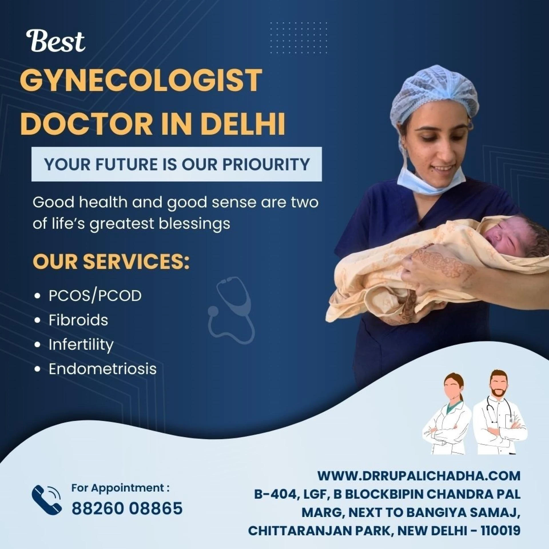 Find the Best Gynecologist in Delhi Today – Trusted by Thousands