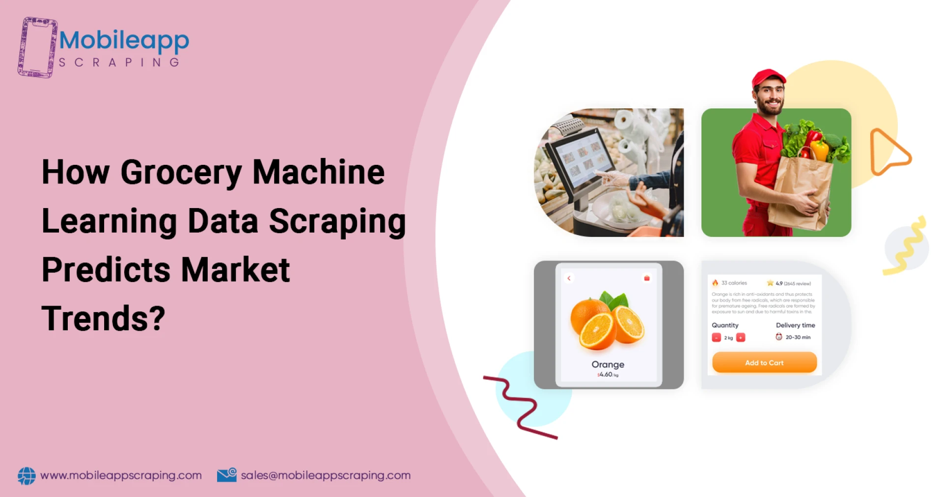 How Grocery Machine Learning Data Scraping Predicts Market Trends?