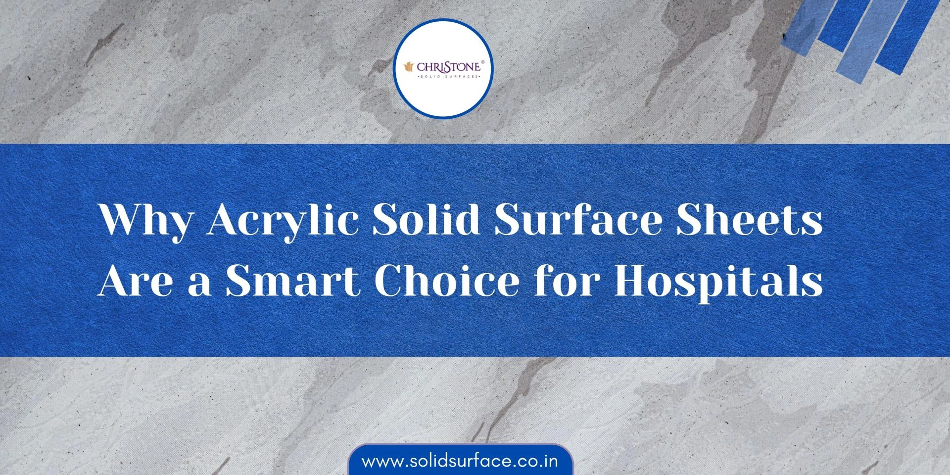 Why Acrylic Solid Surface Sheets Are a Smart Choice for Hospitals
