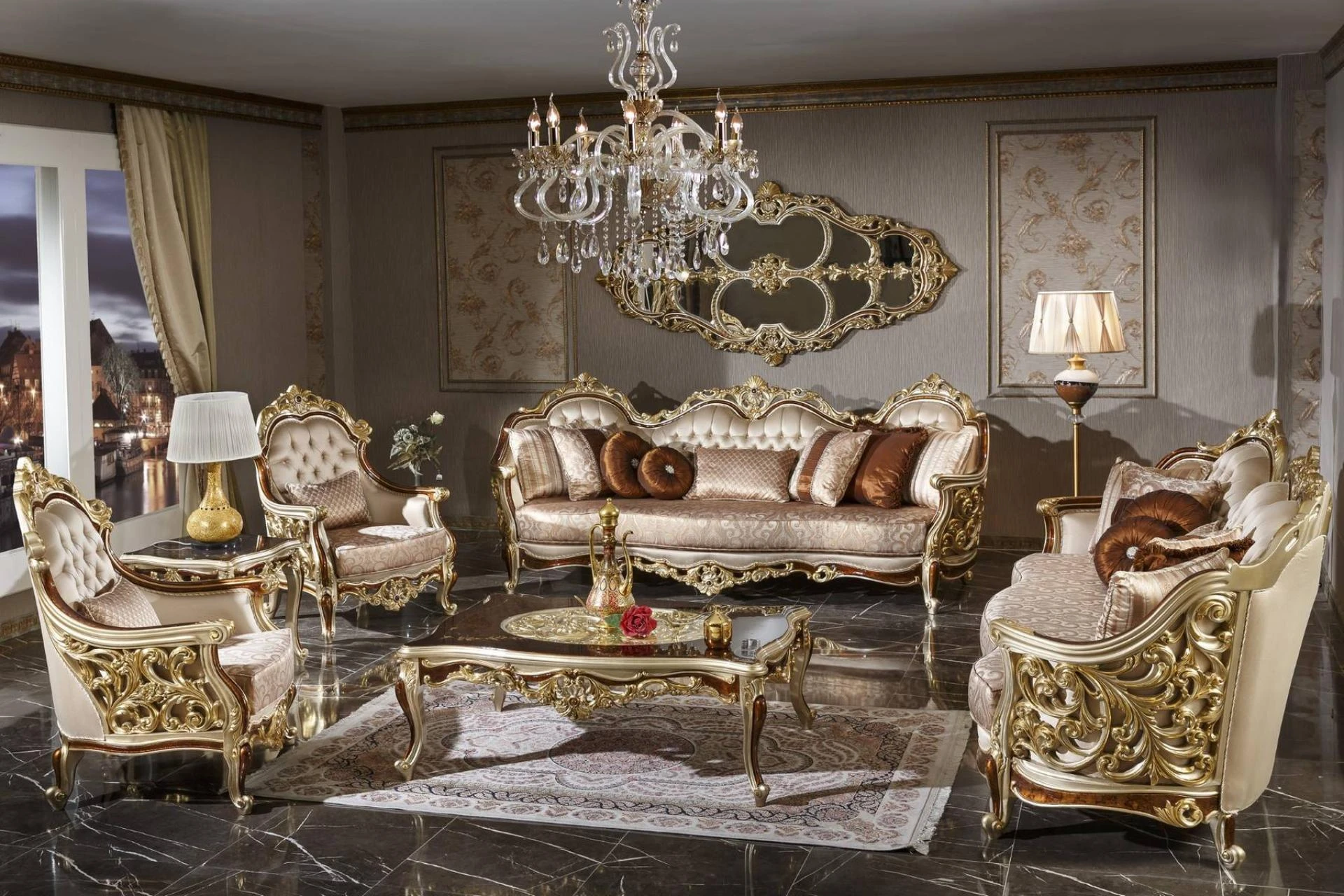 Luxury Carved Sofa vs. Royal Sofa: A Guide to Elegance, Craftsmanship, and Grandeur