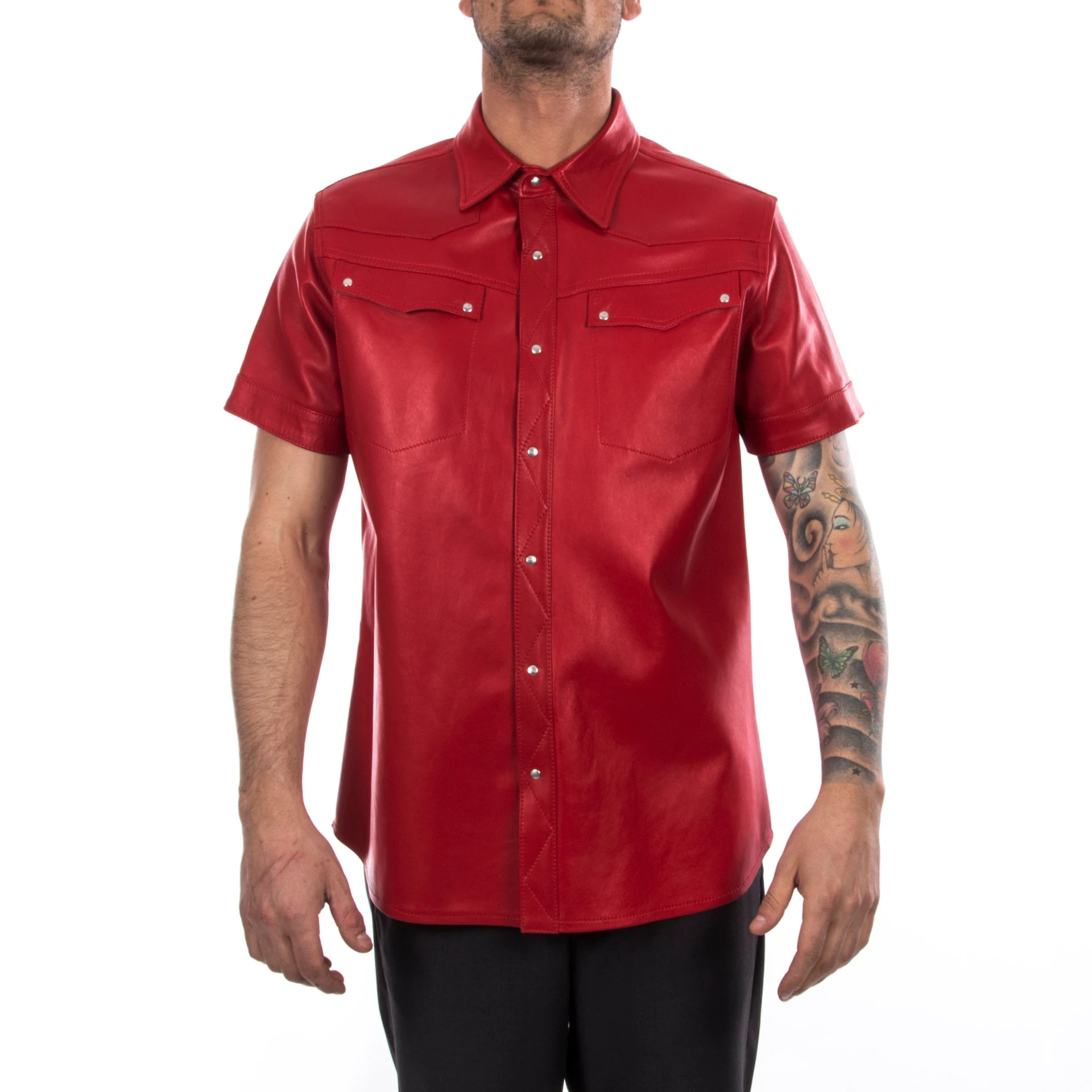 Leather Shirts A Bold Fashion Statement for Every Wardrobe