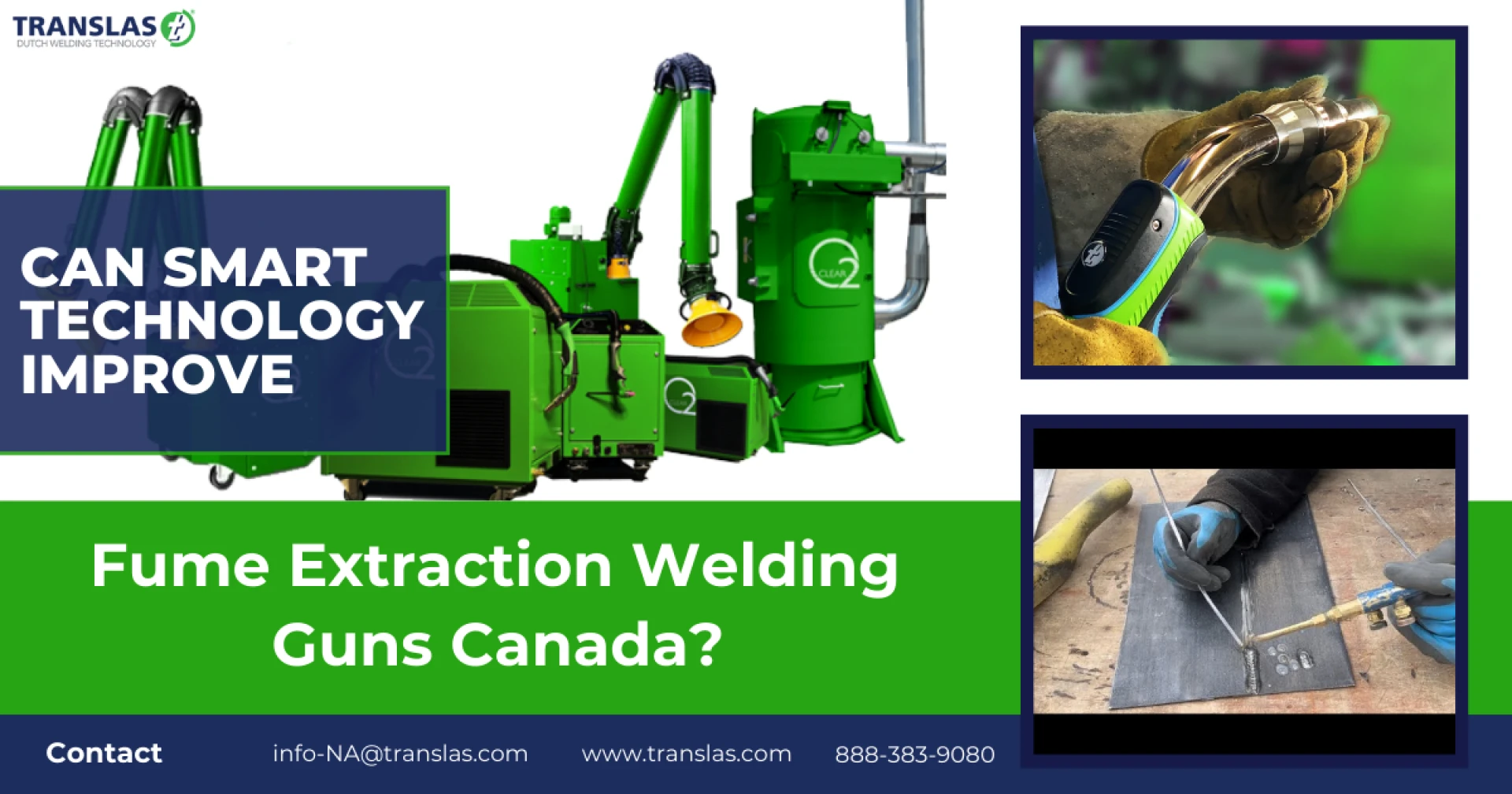 Can Smart Technology Improve Fume Extraction Welding Guns Canada?