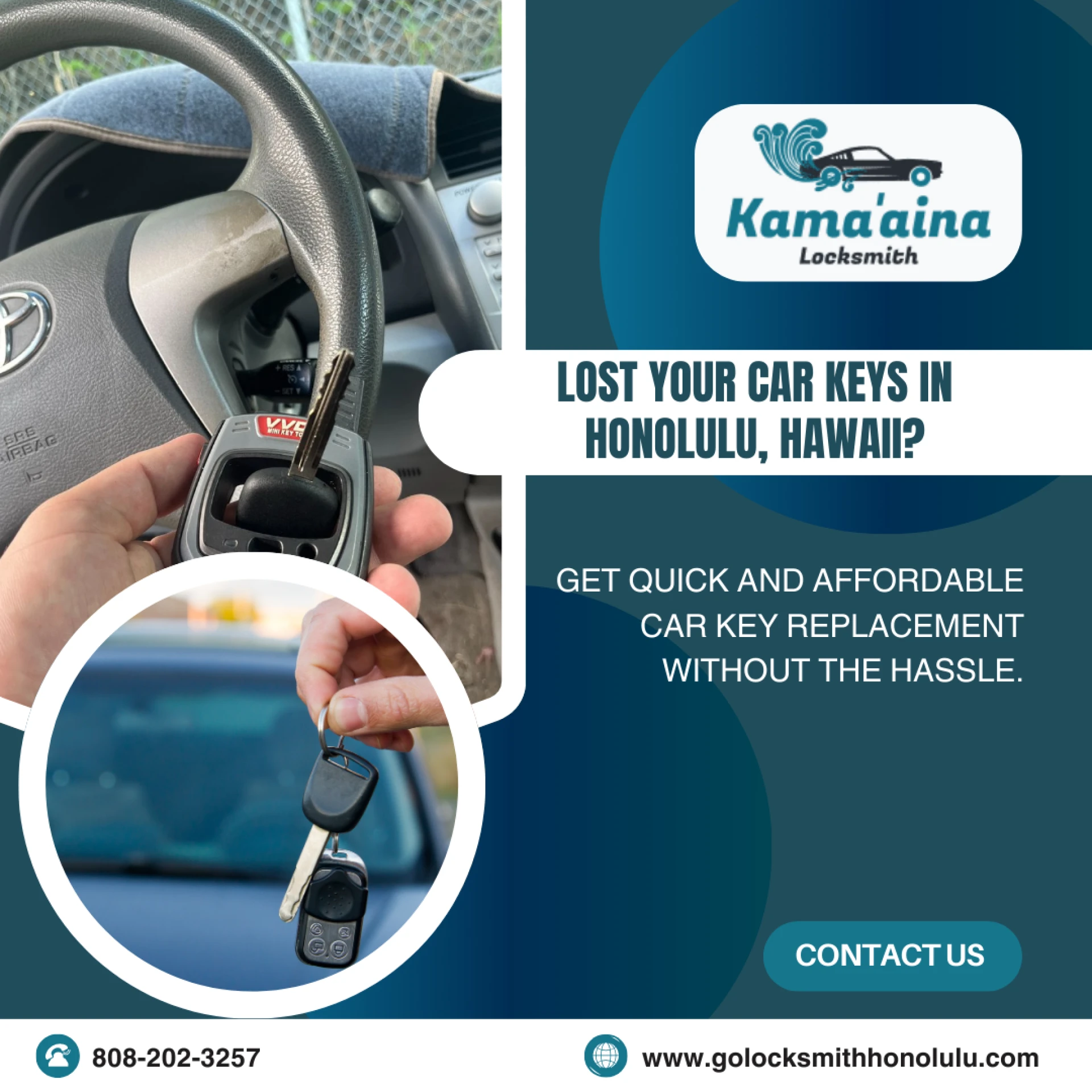 Quick & Cost-Effective Car Key Services in Honolulu – Get a Quote