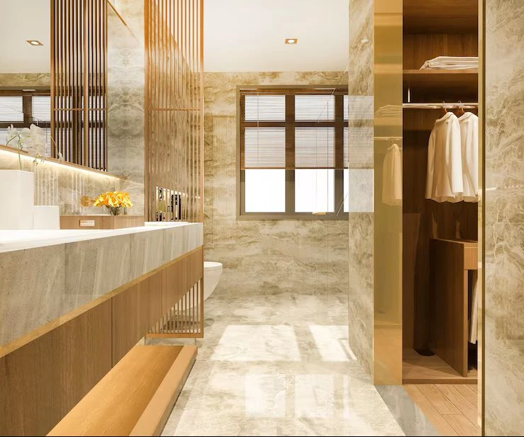 What Are the Benefits of Luxury Travertine in Frisco, TX Bathrooms?