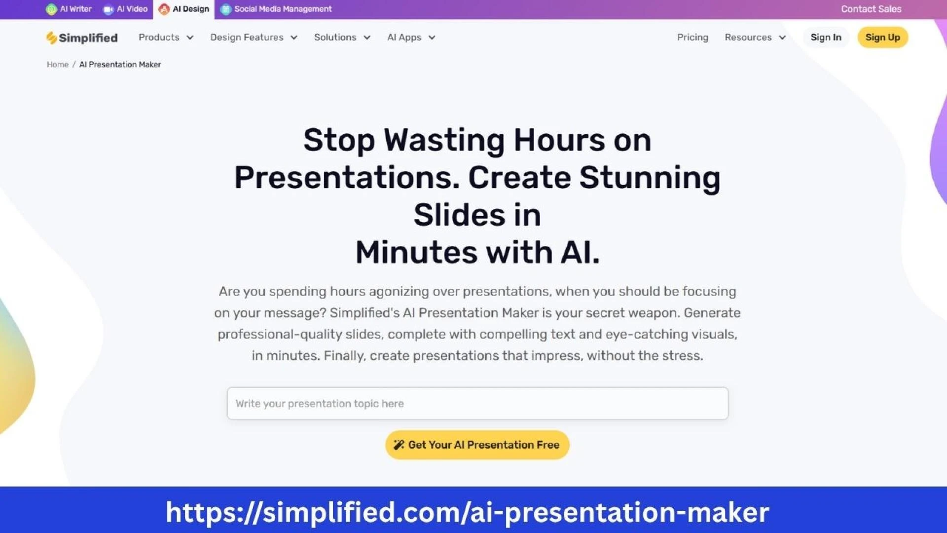 AI Presentation Maker for Seamless Visual Storytelling