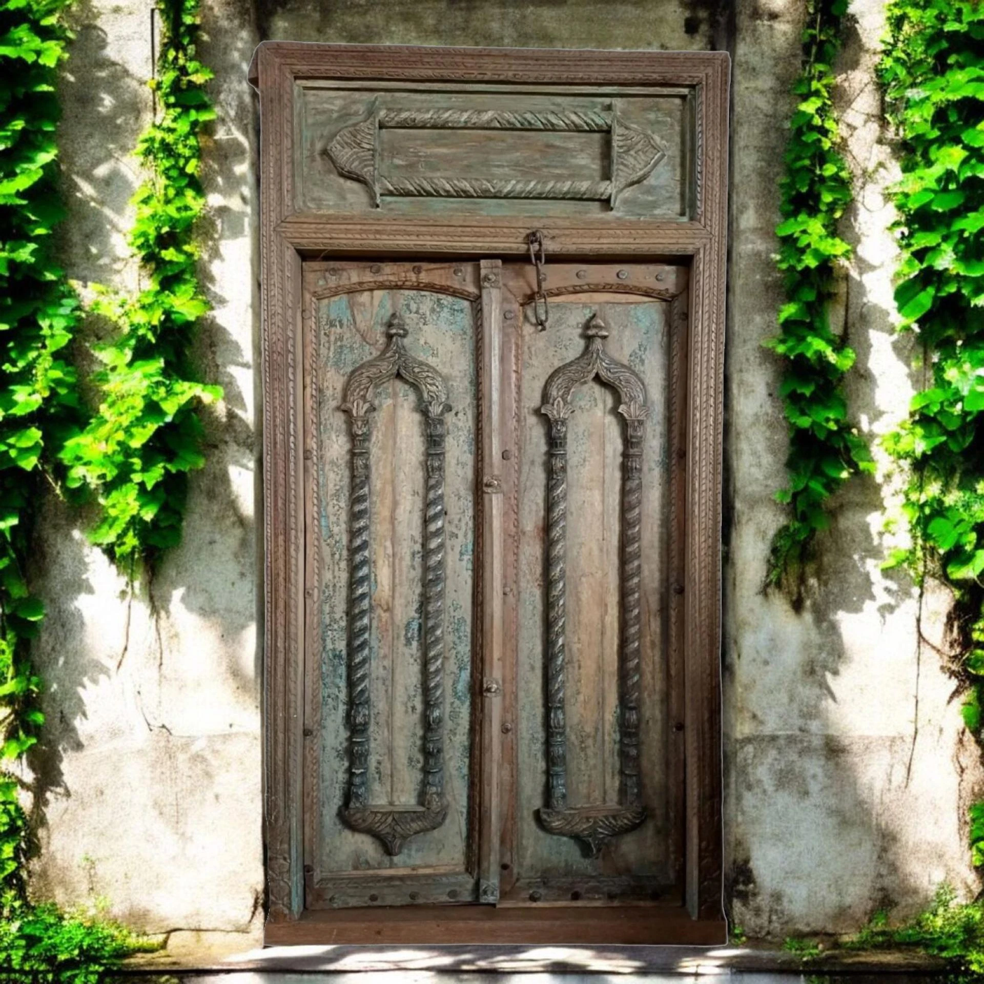 Garden Sanctuaries with Soul: Granite Buddhas, Antique Doors & Archways of Time