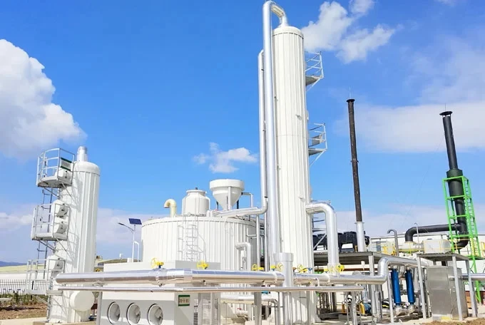 Lianyungang, Jiangsu | Lianyungang Dairy Farm Biogas Plant