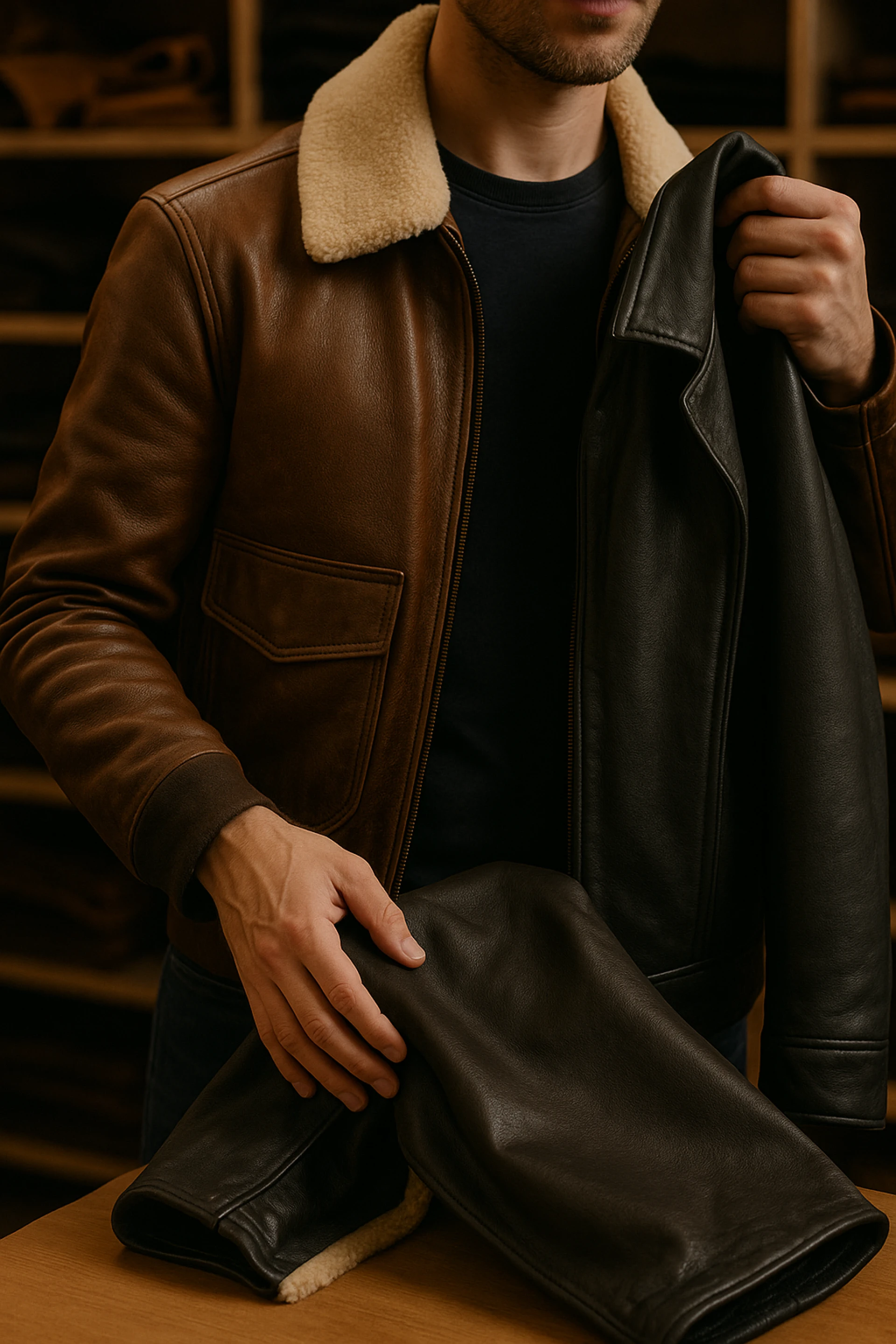 Why Goat & Sheepskin Outerwear Define Quality Craftsmanship