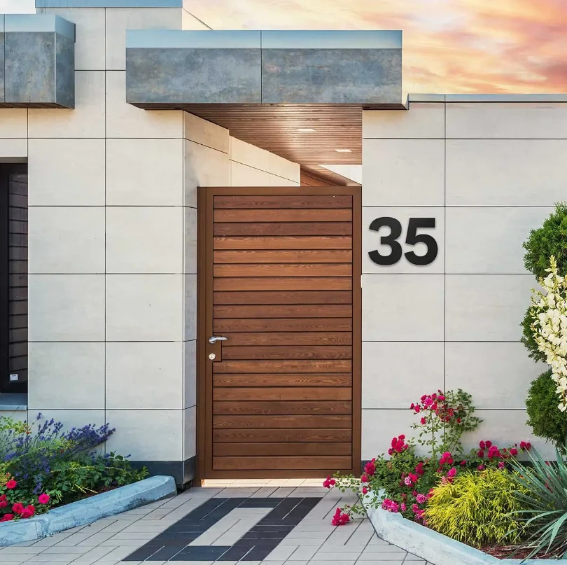 What Size Modern House Numbers Should You Choose for Your Home?