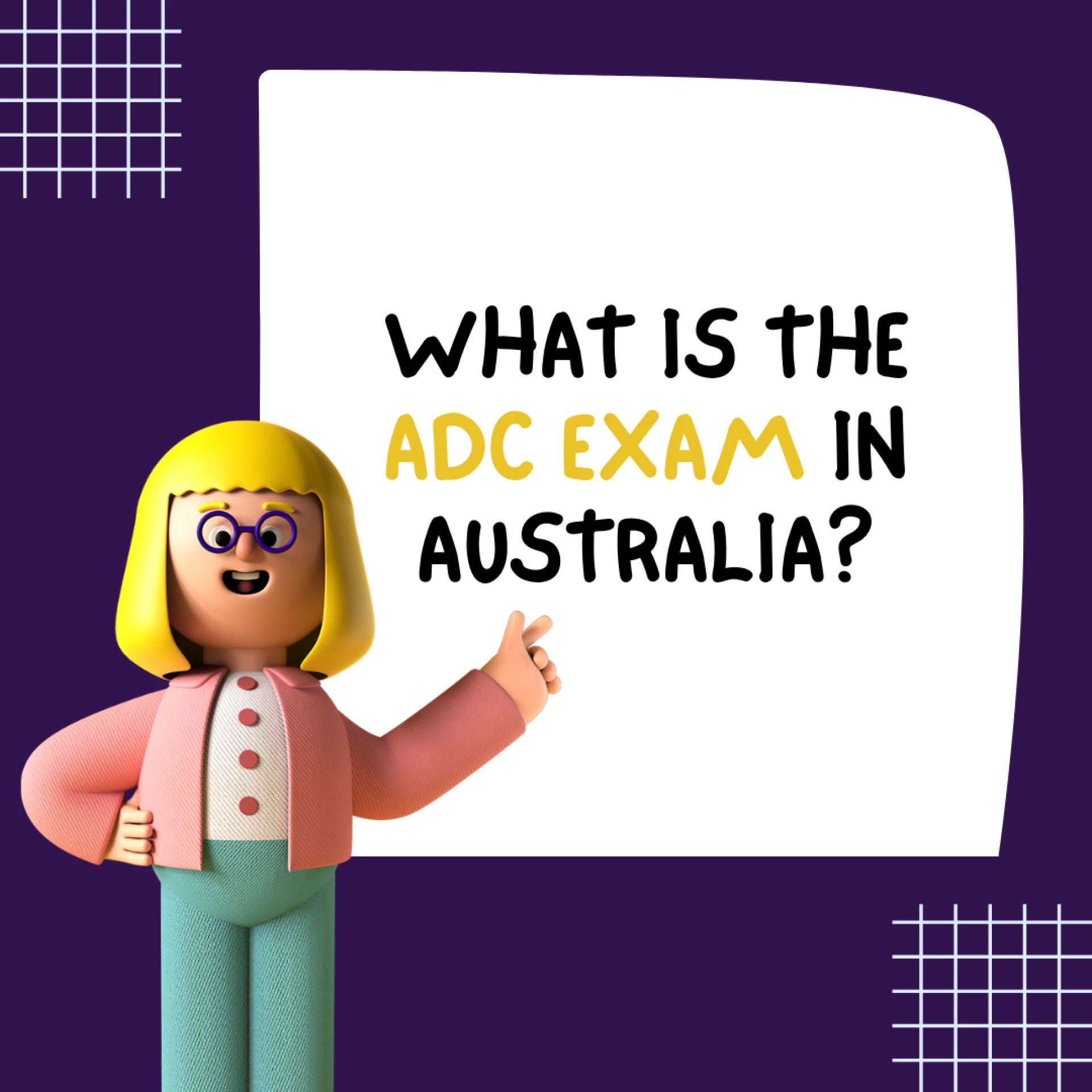 What is the ADC exam in Australia?