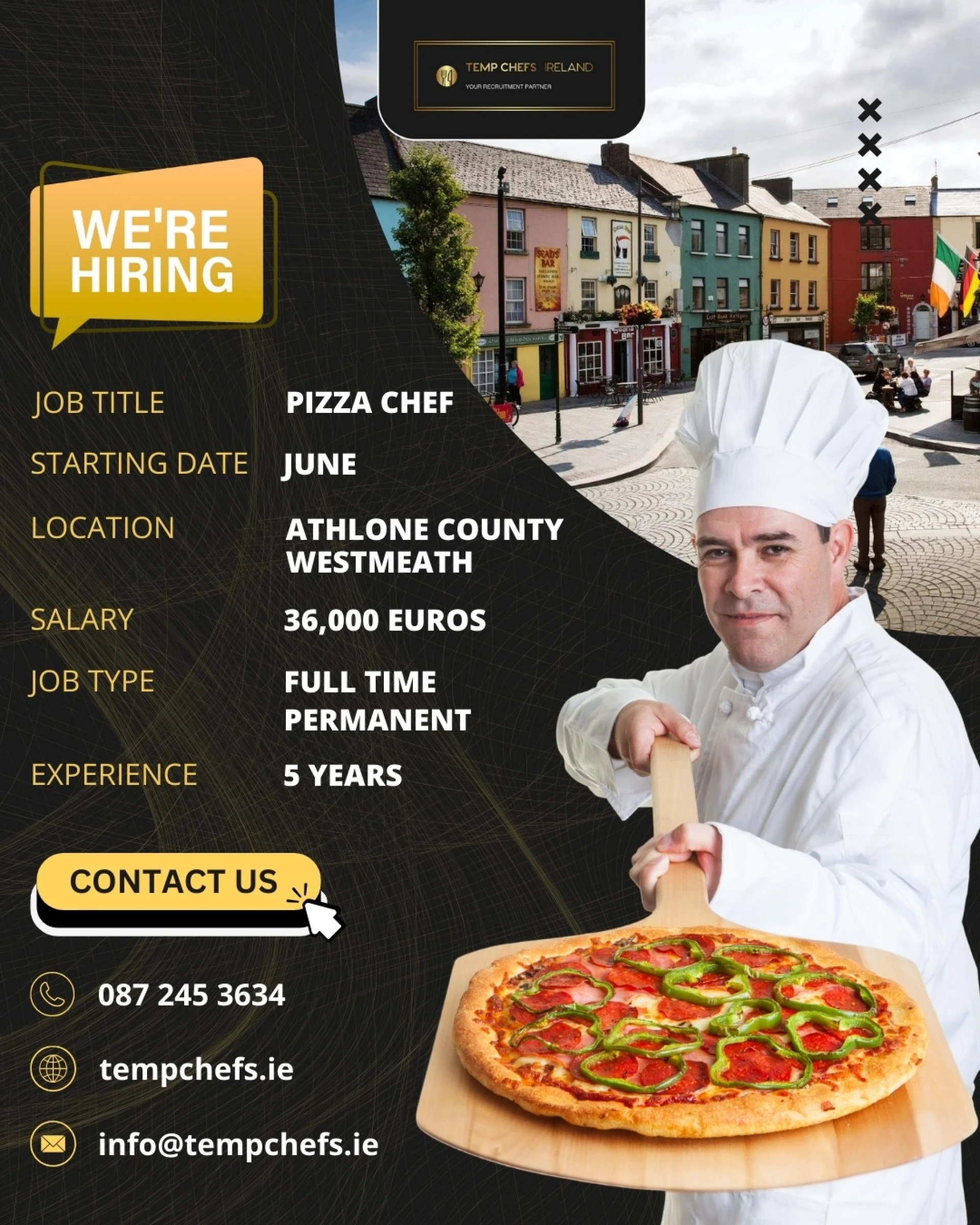 Chef Jobs in Dublin: Opportunities in the Capital’s Thriving Culinary Scene