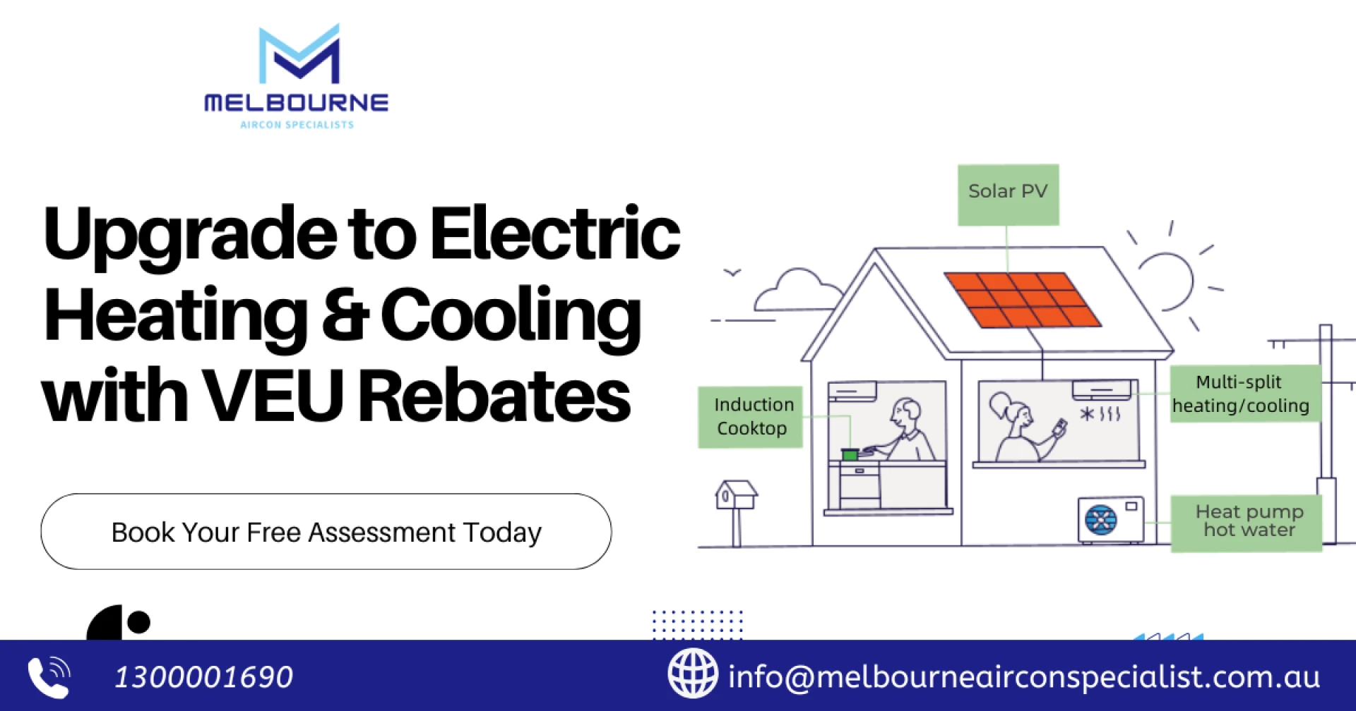 Switch to Smarter Living with Electric Heating & Cooling – Backed by VEU Rebates