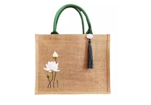 HMS130001 Jute Tote Bag