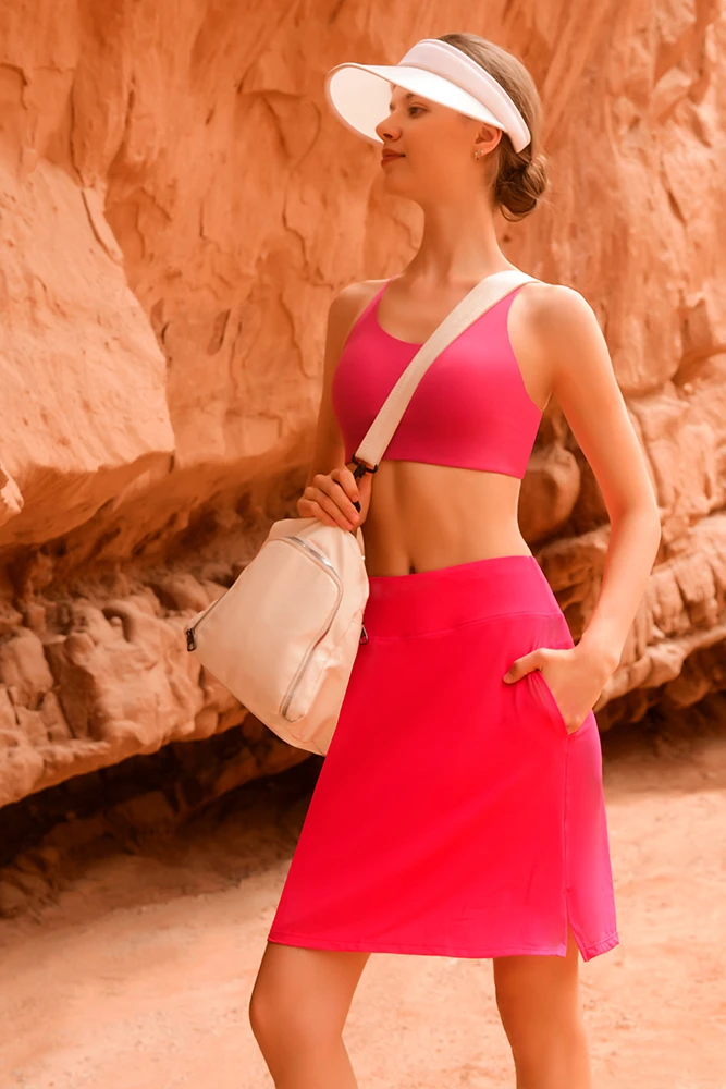 5 Ways to Dress Up a Knee-Length Skort for Summer Evenings