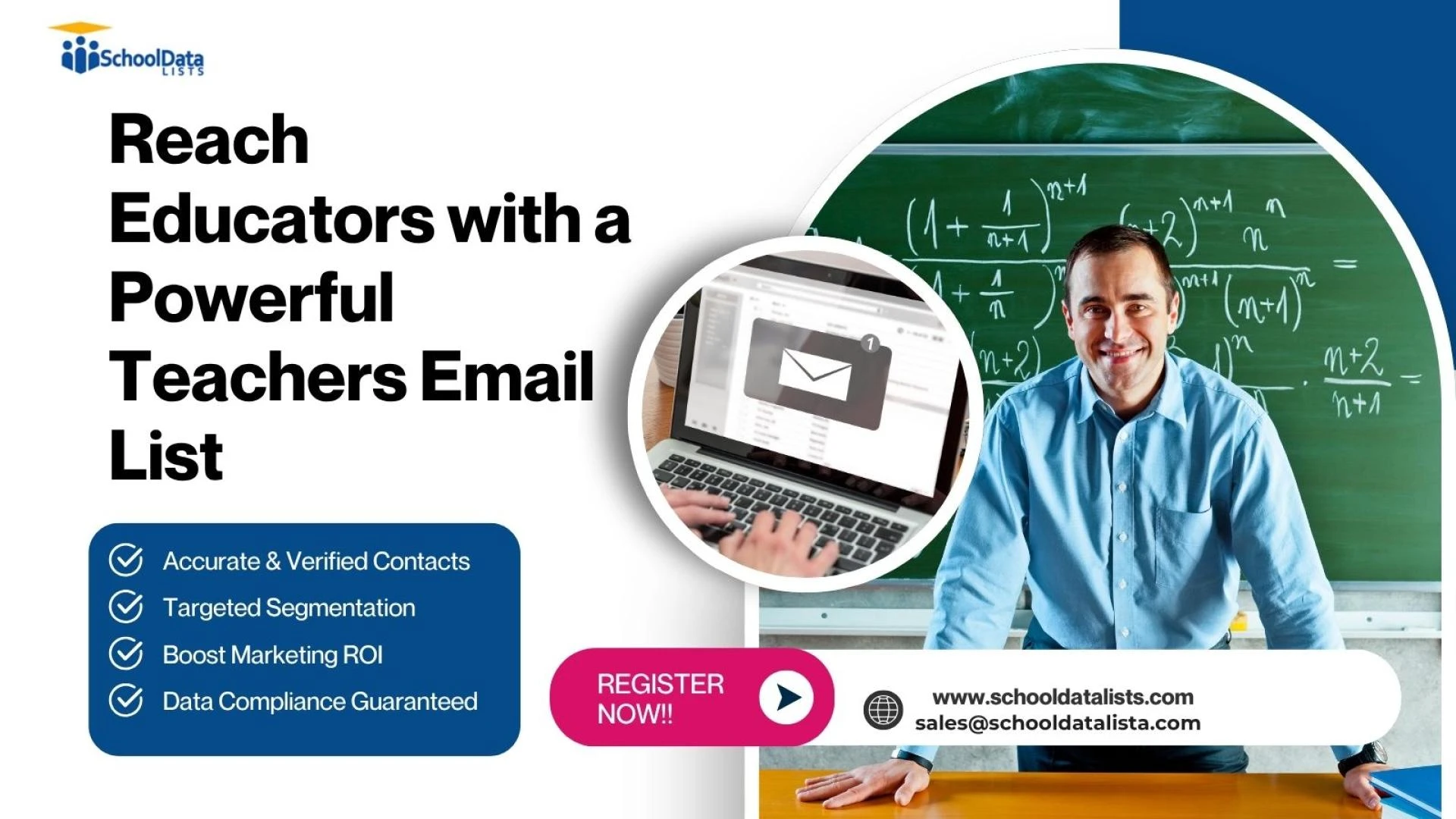 Reach Educators with a Powerful Teachers Email List