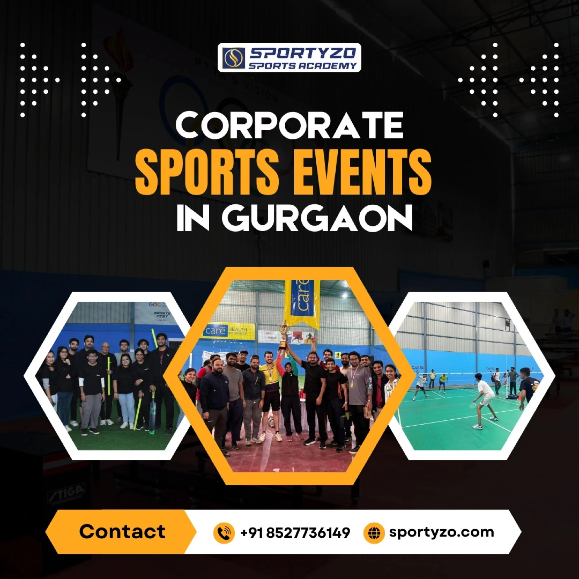 How can we plan a successful corporate sports event
