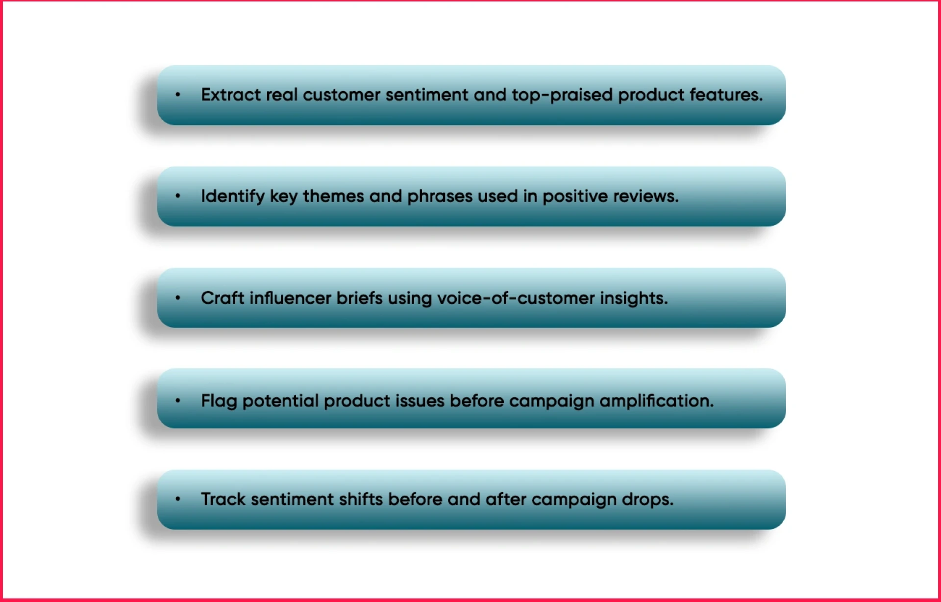 Enhance Influencer Campaigns Using E-Commerce Review Sentiment Data