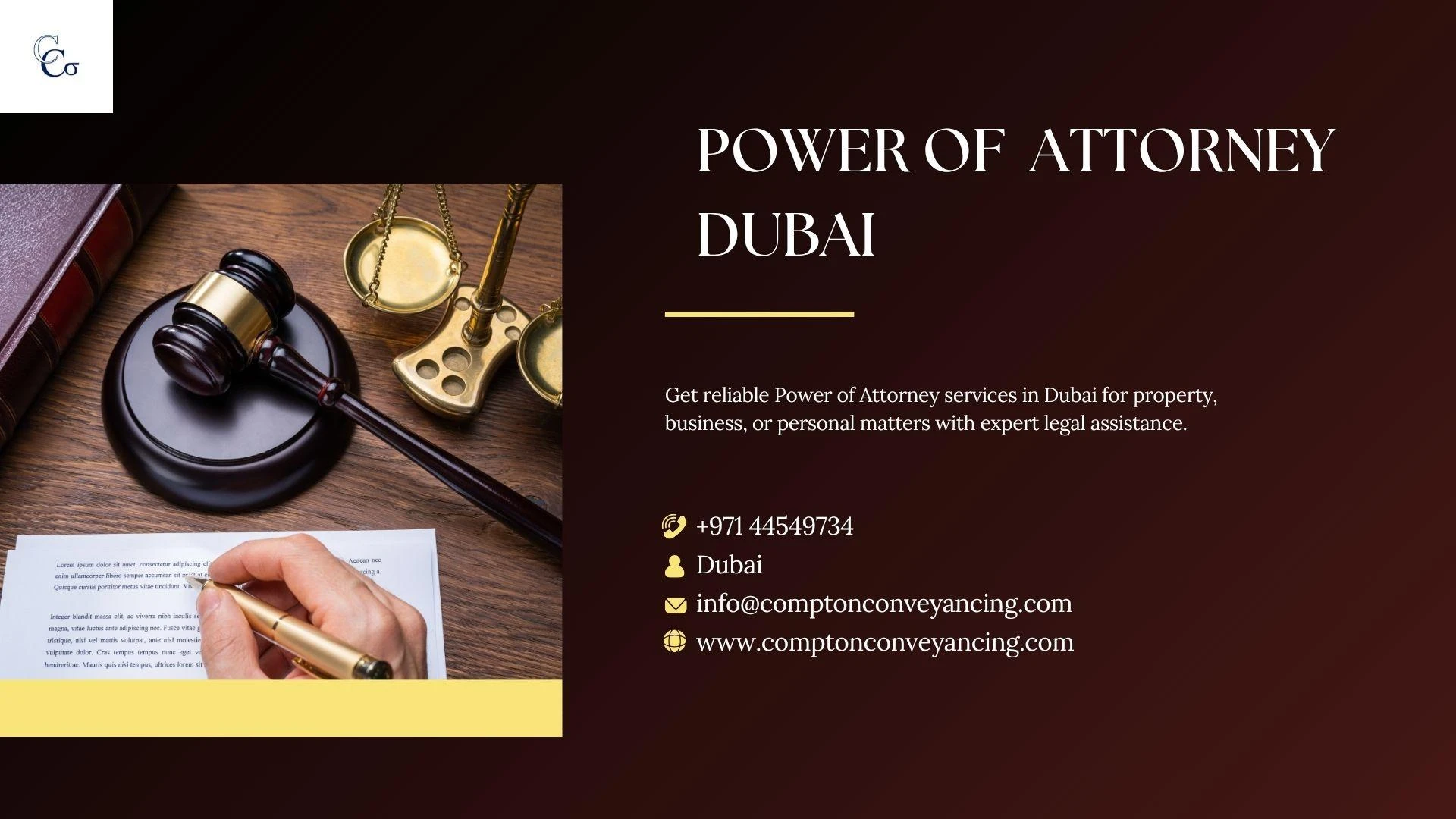 Real Estate Lawyer in Dubai and Power of Attorney Dubai – A Safe Path to Secure Property Investments