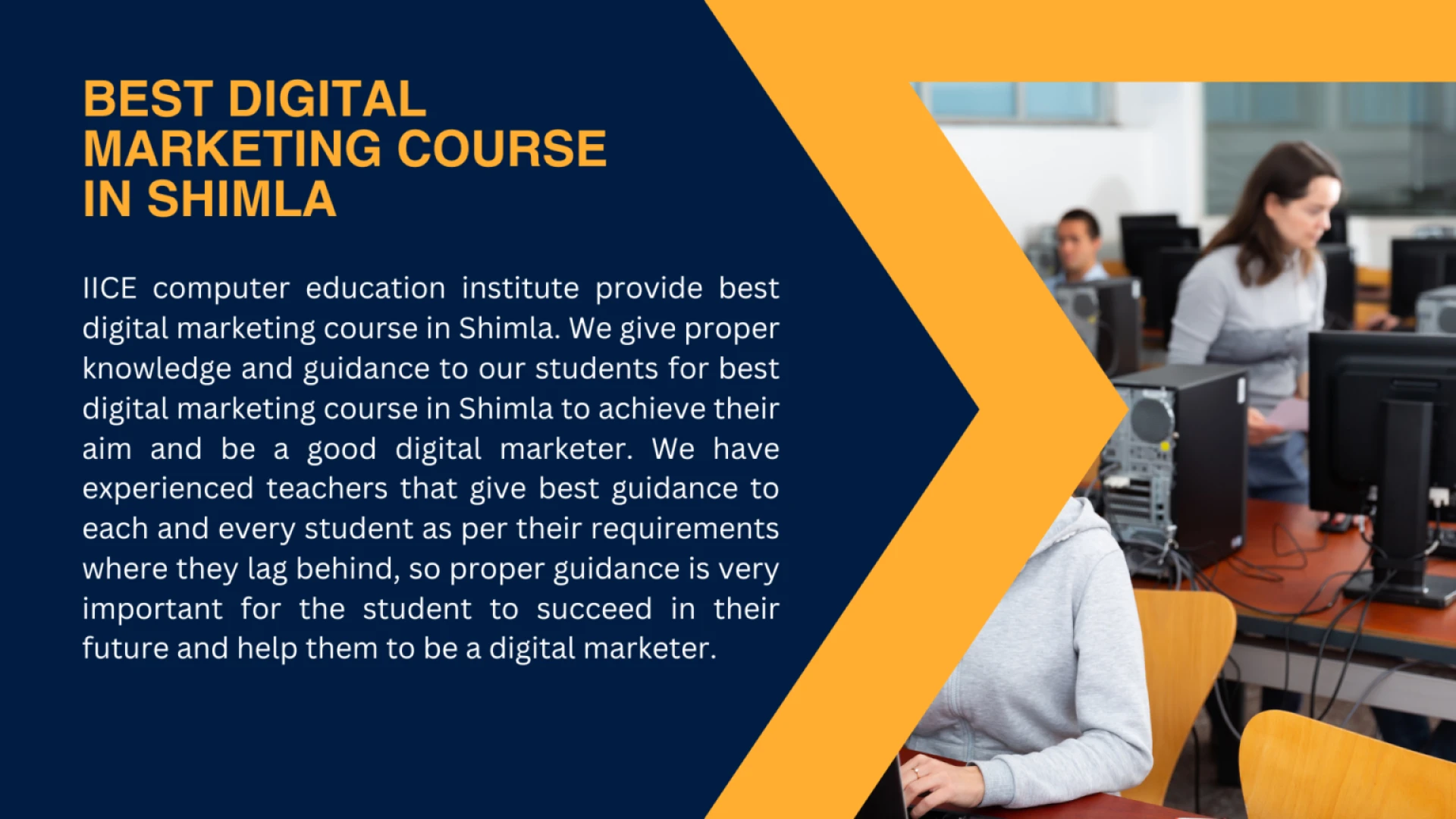 Best Digital Marketing course in Himachal Pradesh: IICE Computer Education InstituteTitle