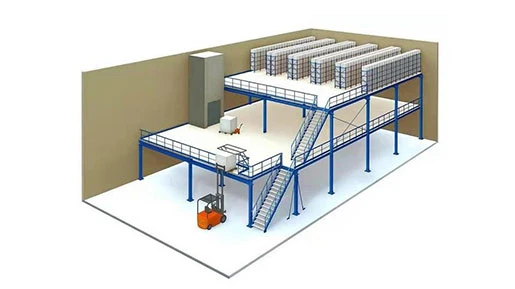 Adjustable High Quality Industrial Mezzanine Floor