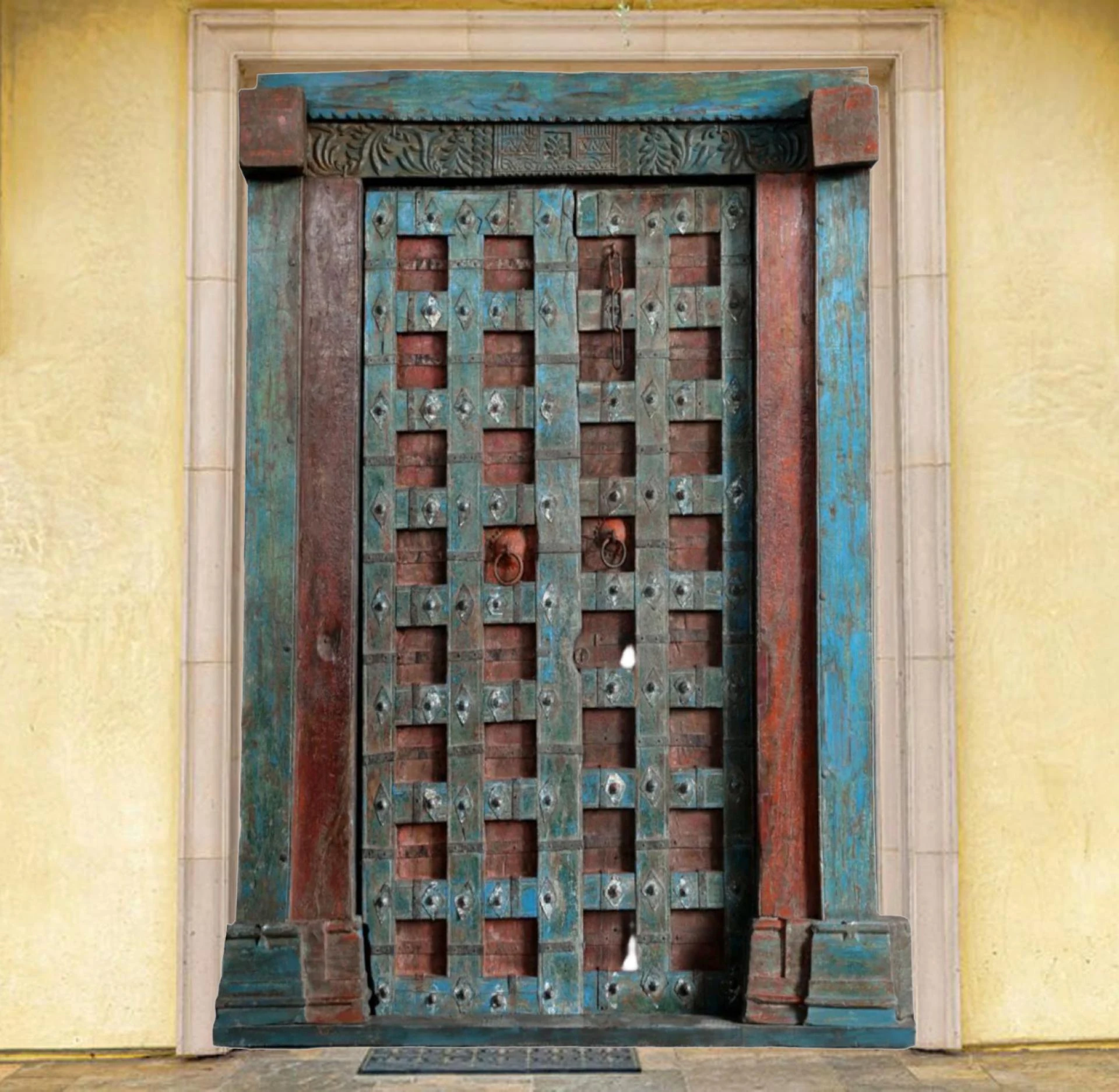 Color-Drenched Rooms & Statement Doors: Bold Color Trends