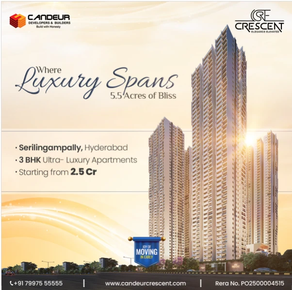 Are luxury apartments in Hyderabad a good option for families with children?