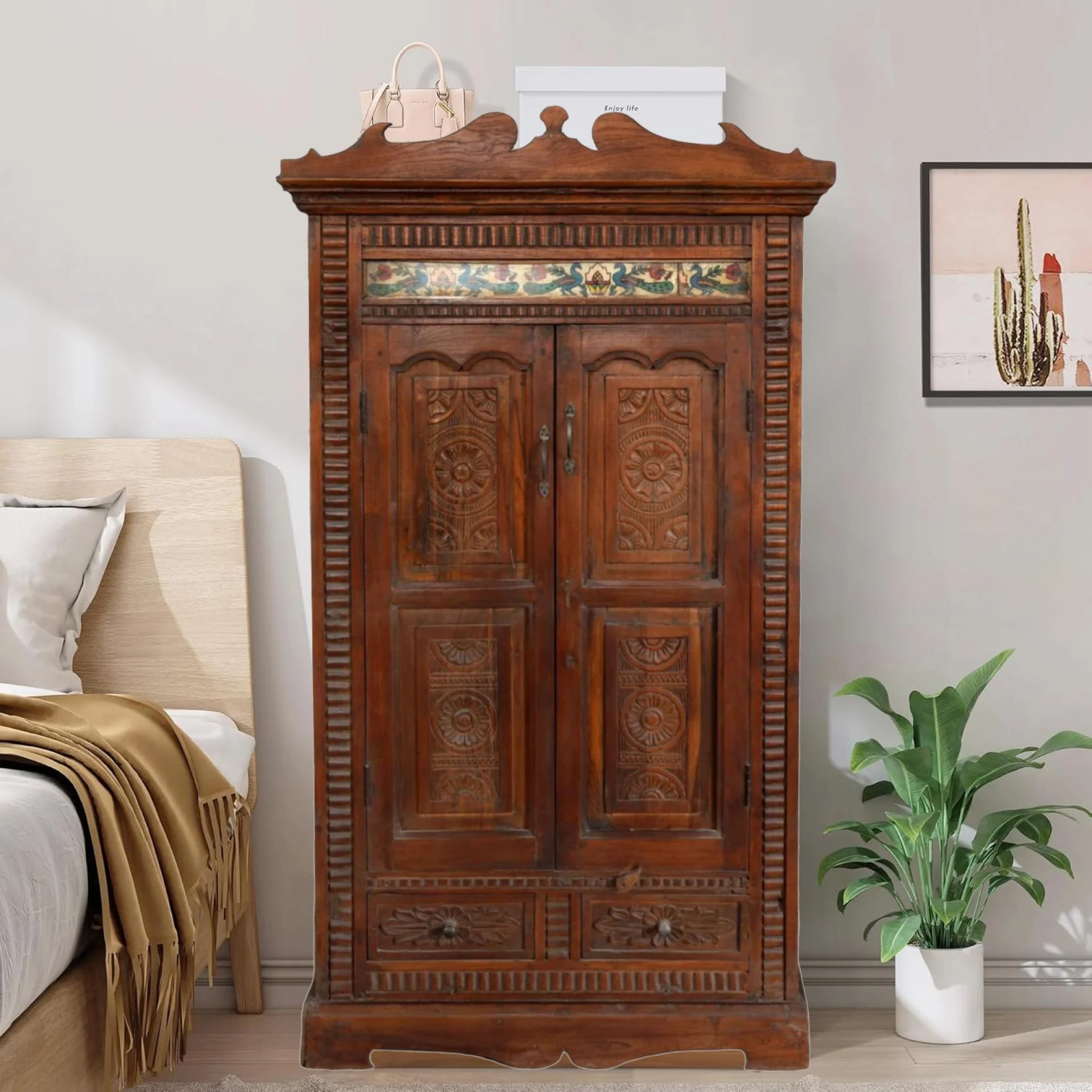 Vintage Revival: Eclectic Coffee Tables & Earthy Furniture