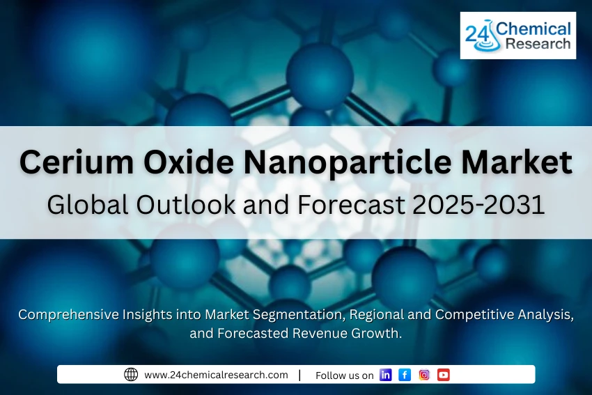 Cerium Oxide Nanoparticle Market, Global Outlook and Forecast 2025-2031