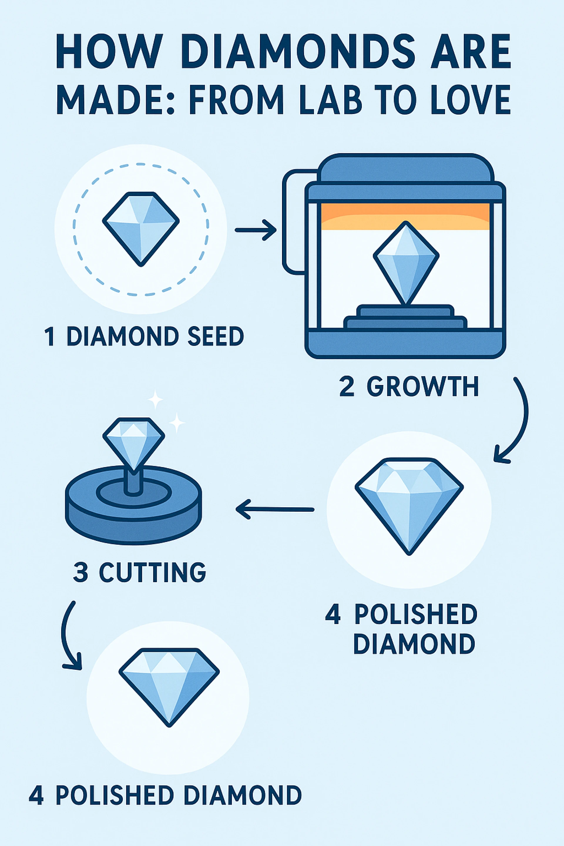 From Rough to Radiant: The Manufacturing Journey of a Diamond