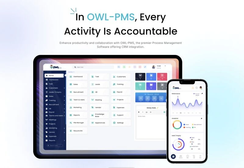 Owl-PMS: Your Free All-in-One Sales CRM
