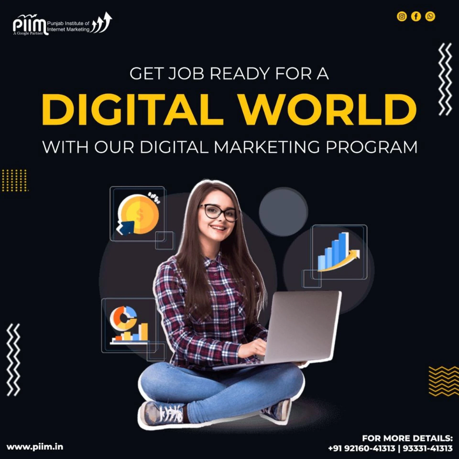Learn From Home: PIIM’s Digital Marketing Classes in Patiala