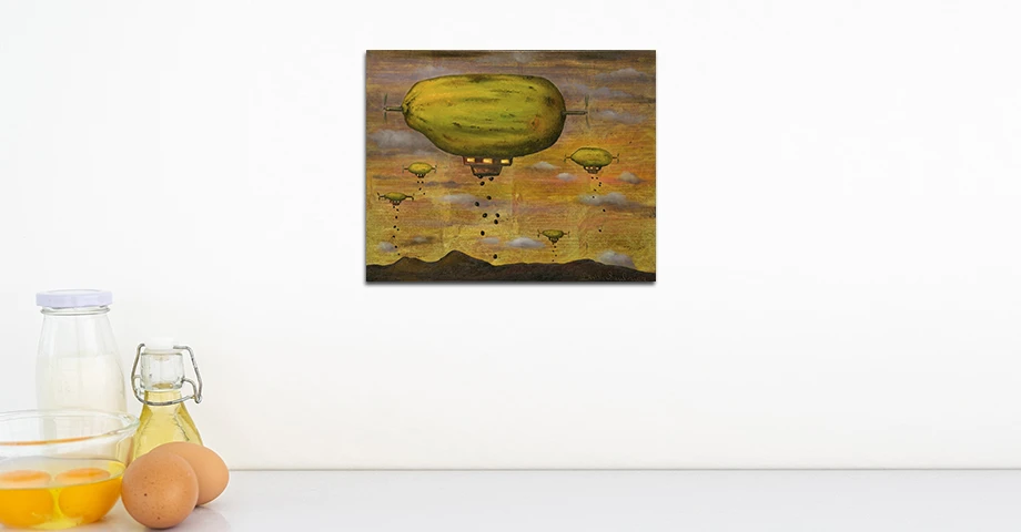 Kitchen Wall Art That Will Make Your Day While Entering the Space