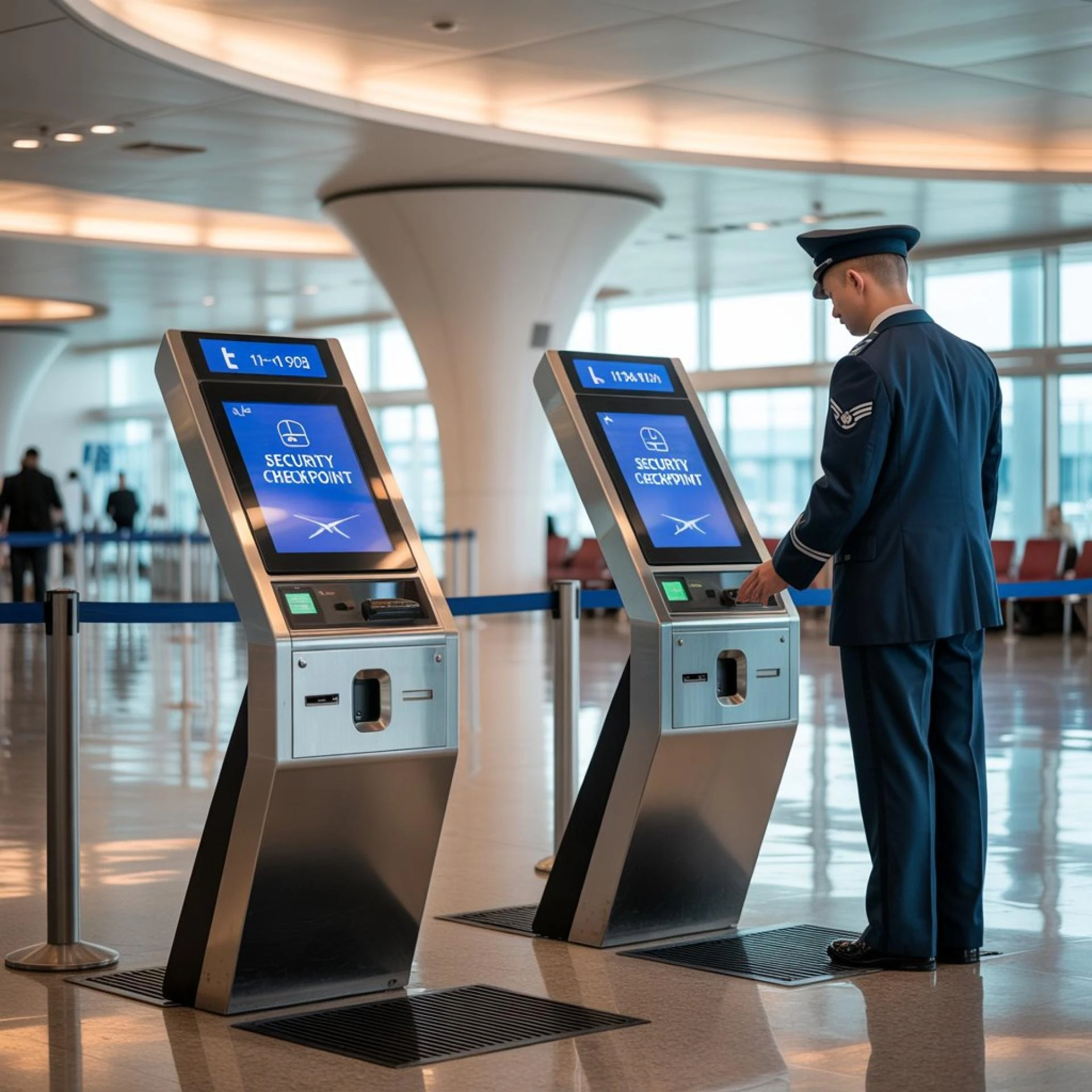 The Strategic Role of Check-in Kiosks in Military Airport Terminals