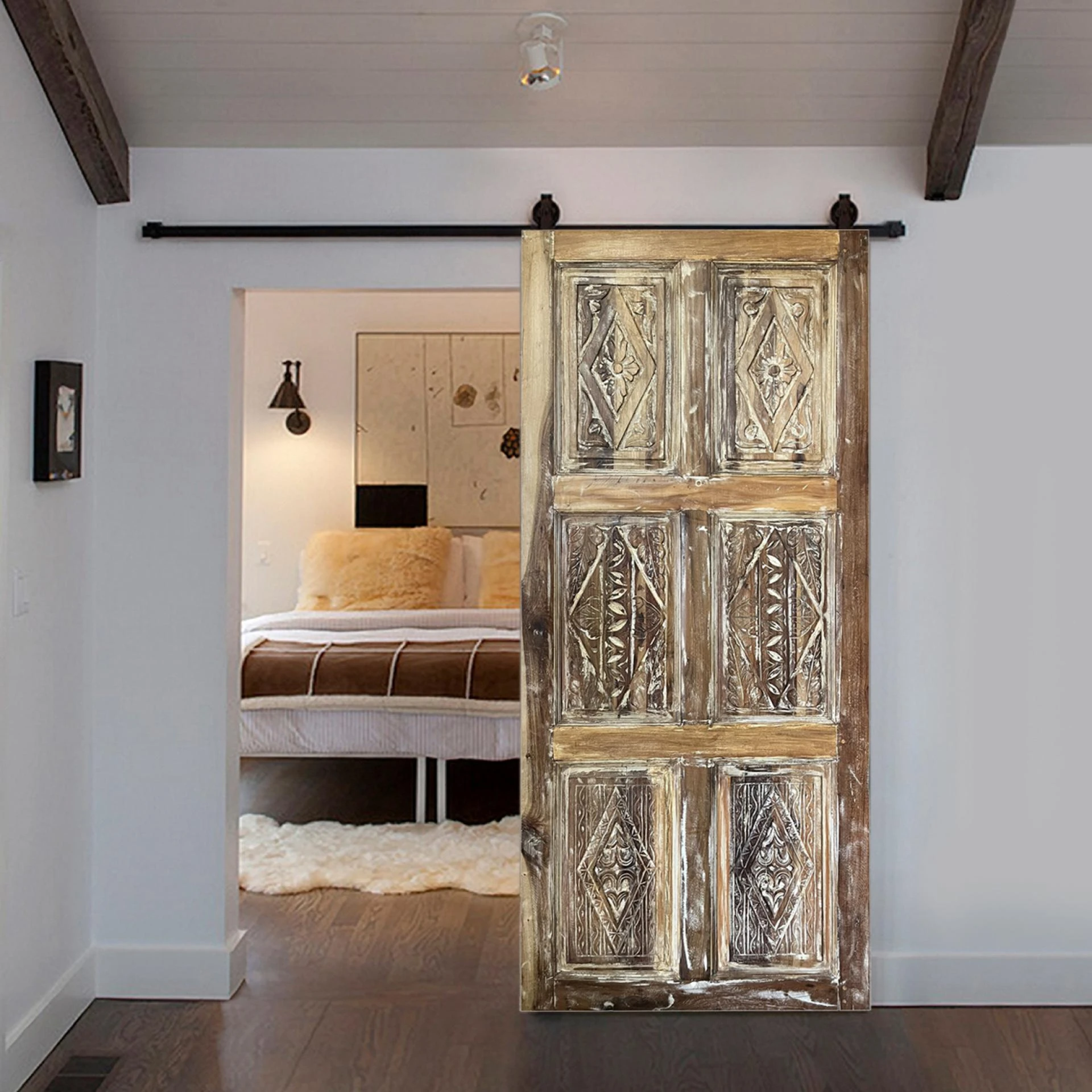 Creating Soulful Sanctuaries: At-Home Wellness Spaces with Lotus Medallions & Tree of Life Carvings