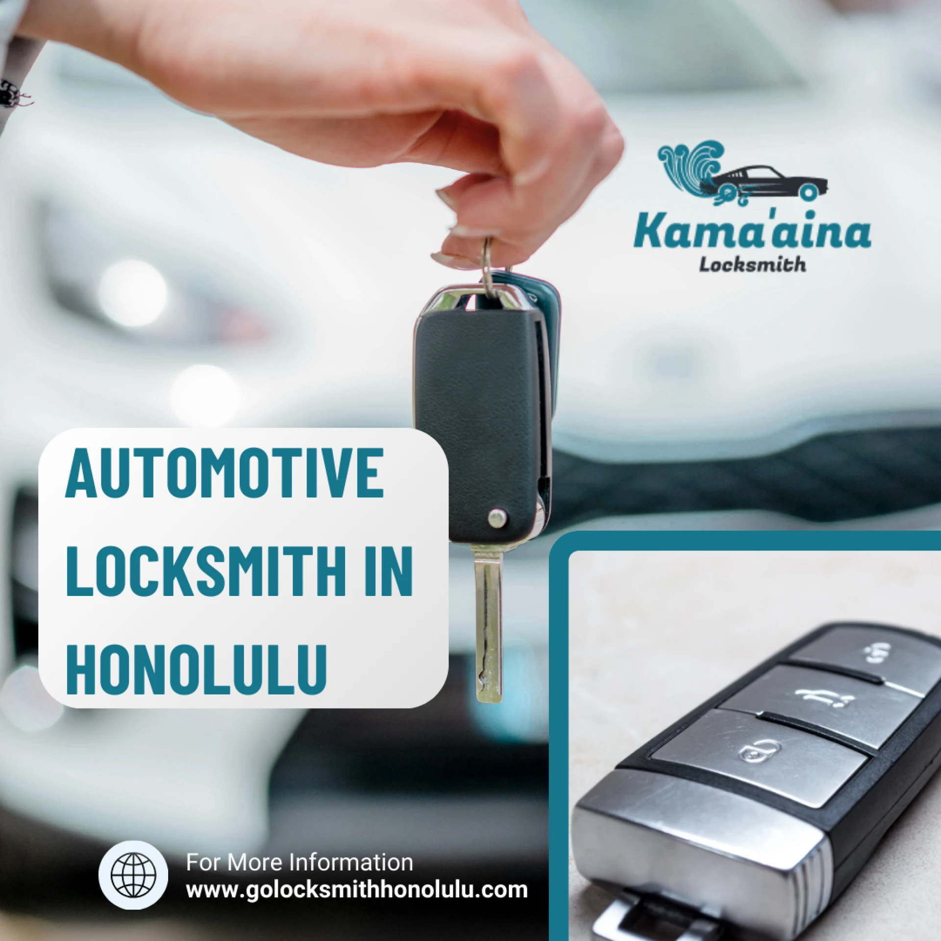 Expert Automotive Locksmith Services in Honolulu by Kamaaina Locksmith