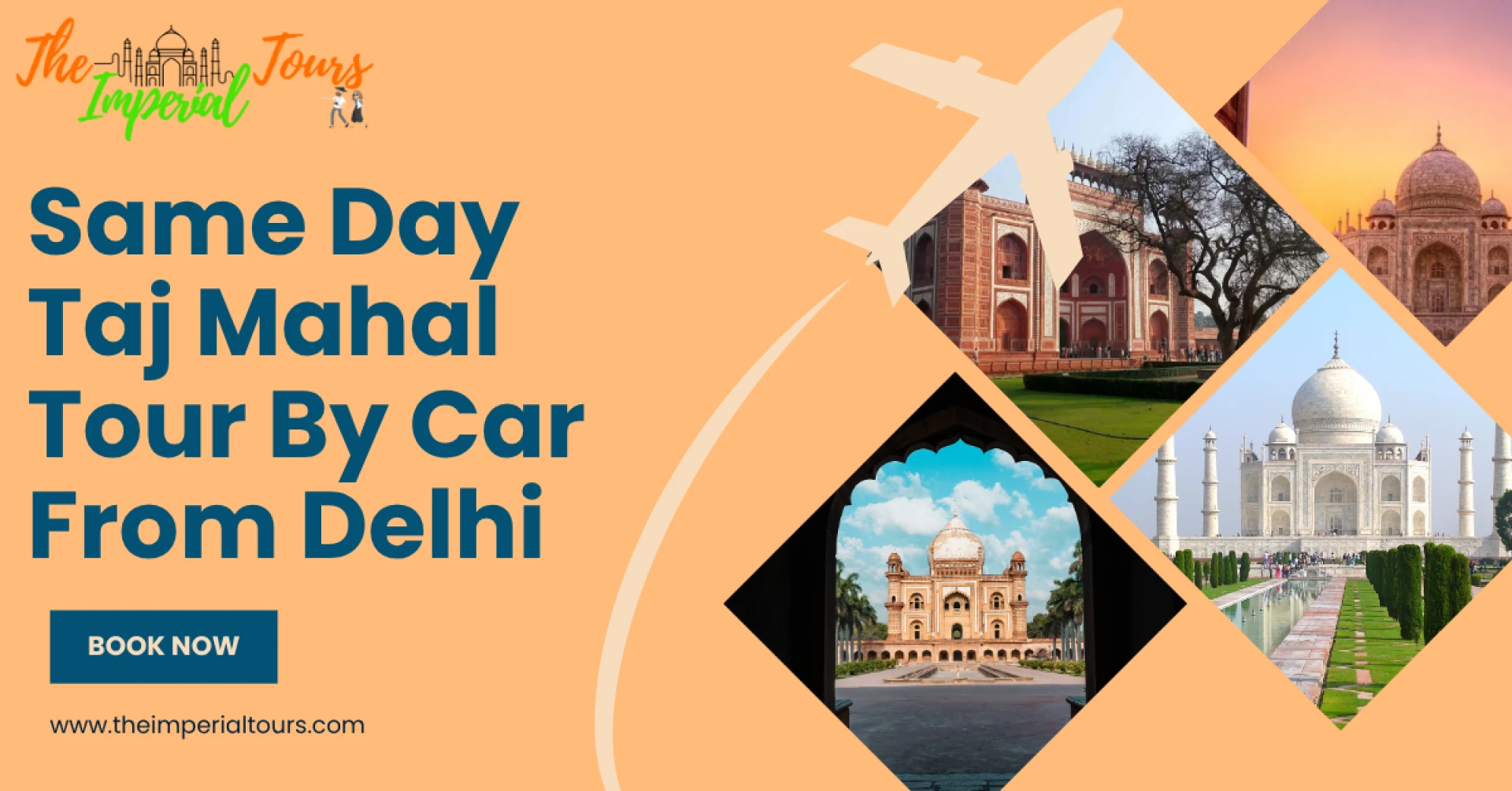 Same Day Taj Mahal Tour by Car from Delhi – A Journey of a Lifetime!