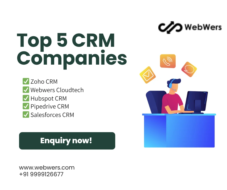 Top 5 CRM Companies in India: Best Solutions for Your Business