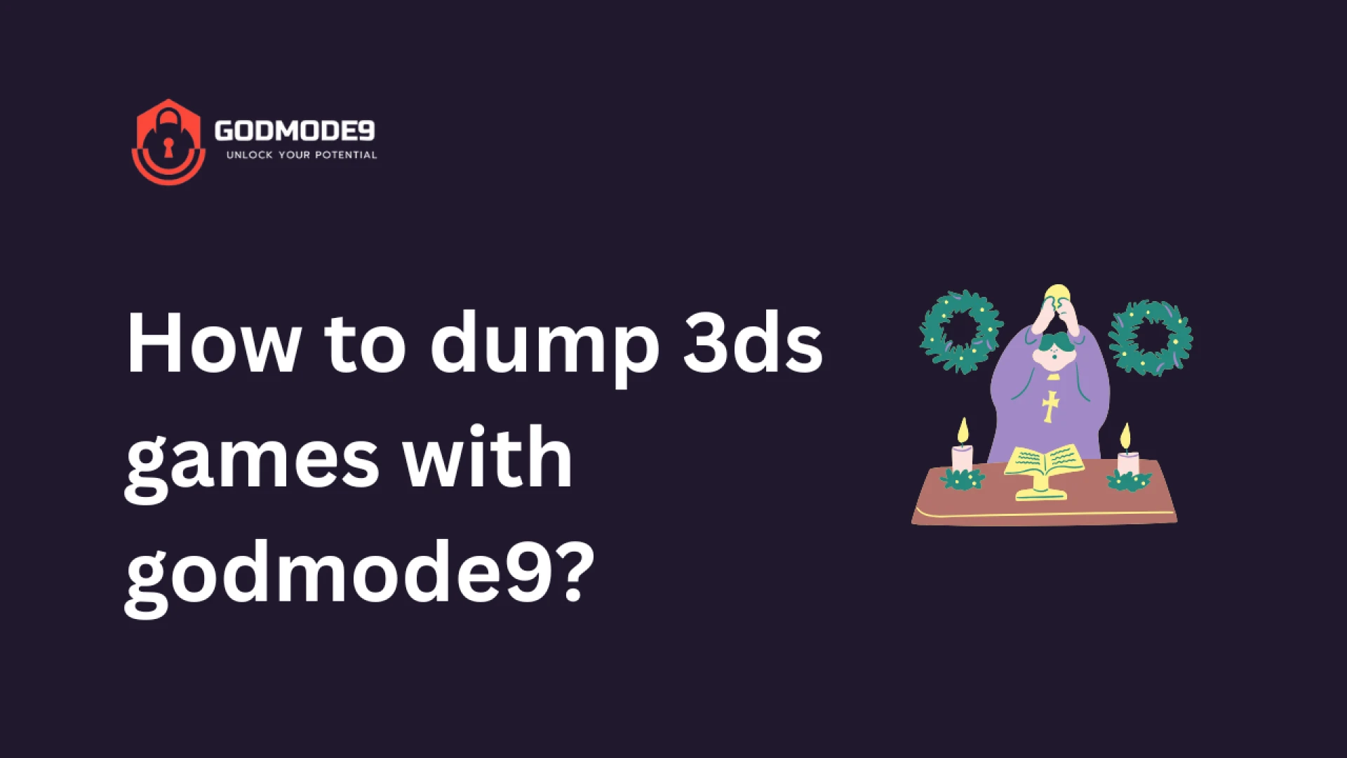How to dump 3ds games with godmode9?